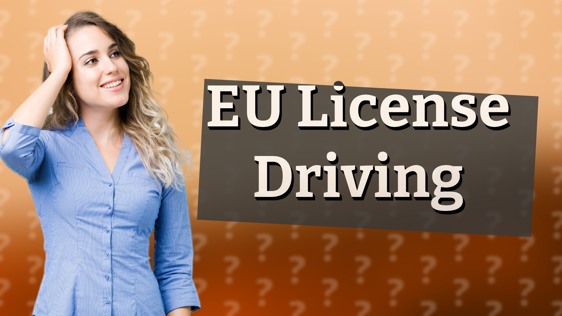 EU License Driving