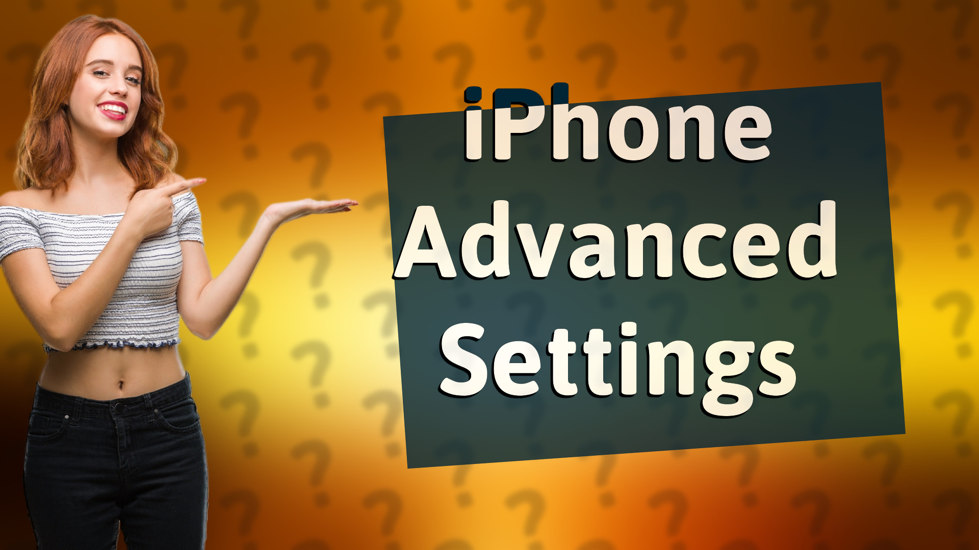 iPhone Advanced Settings