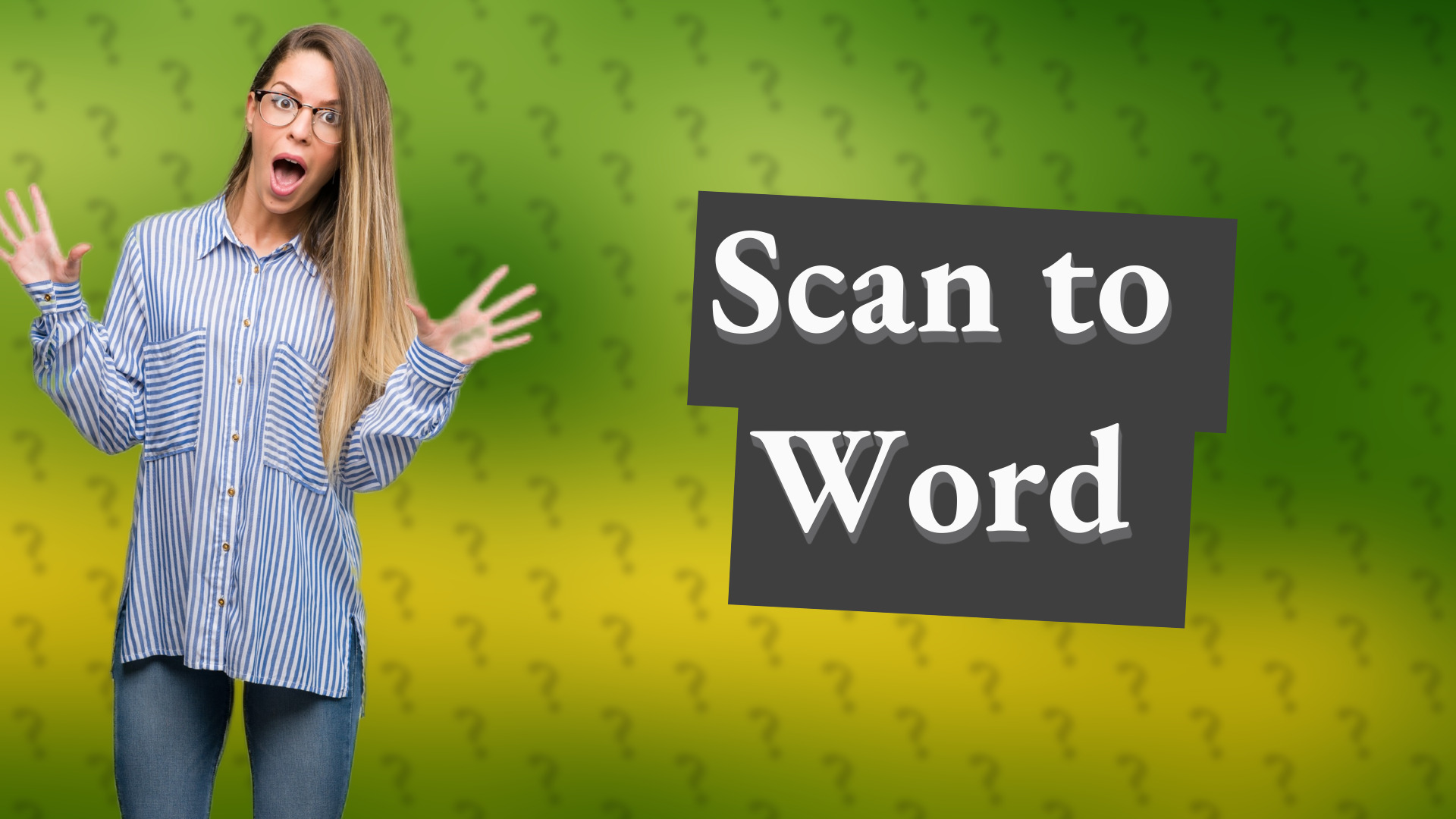 Scan to Word