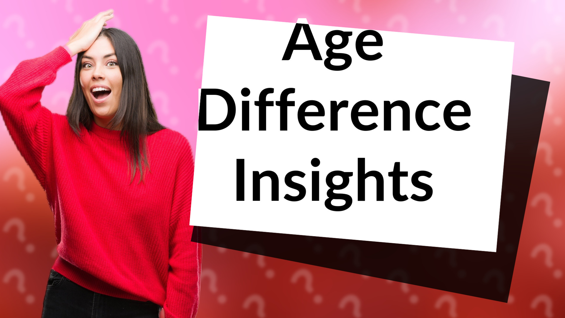 Age Difference Insights