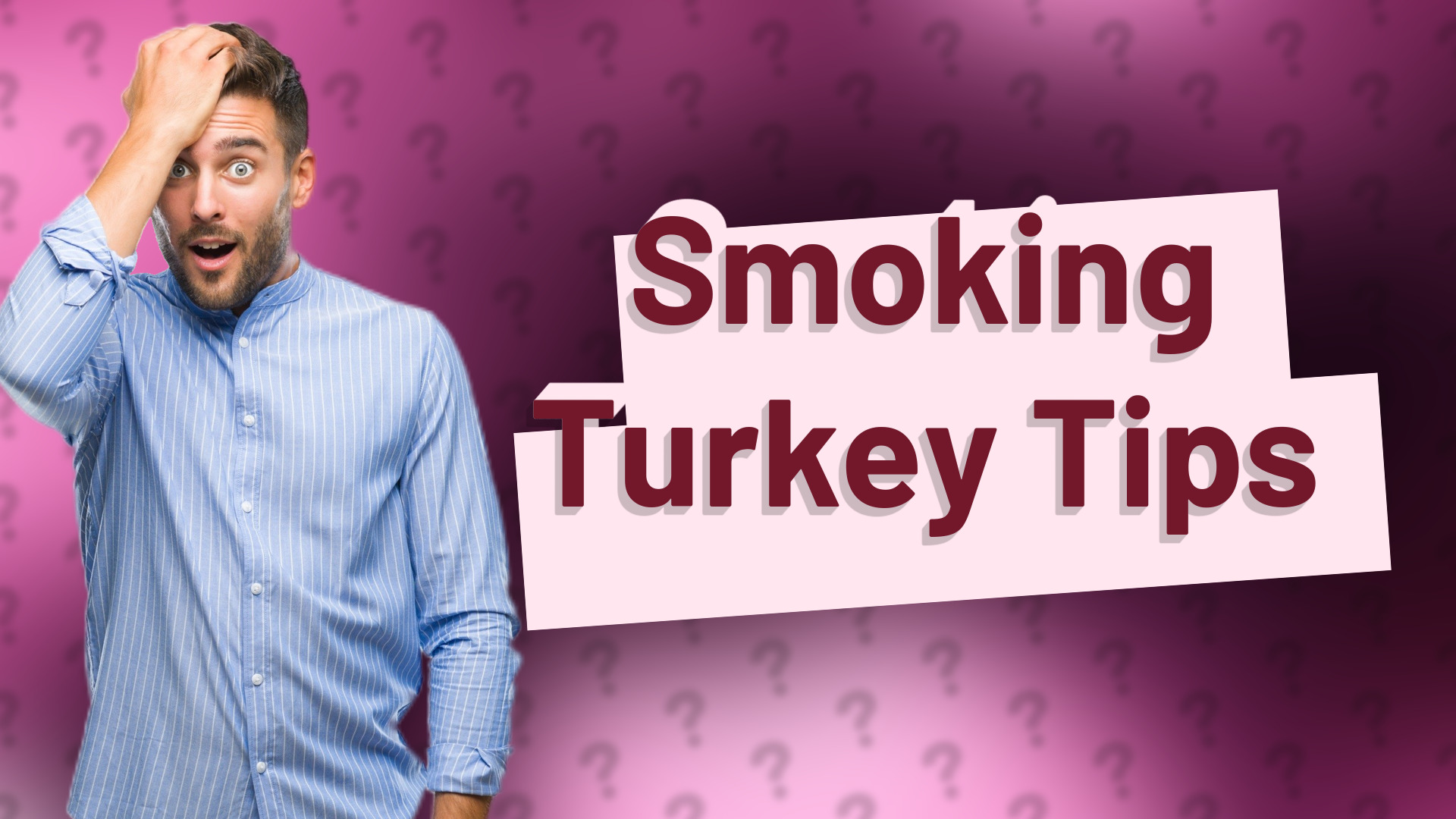 Smoking Turkey Tips