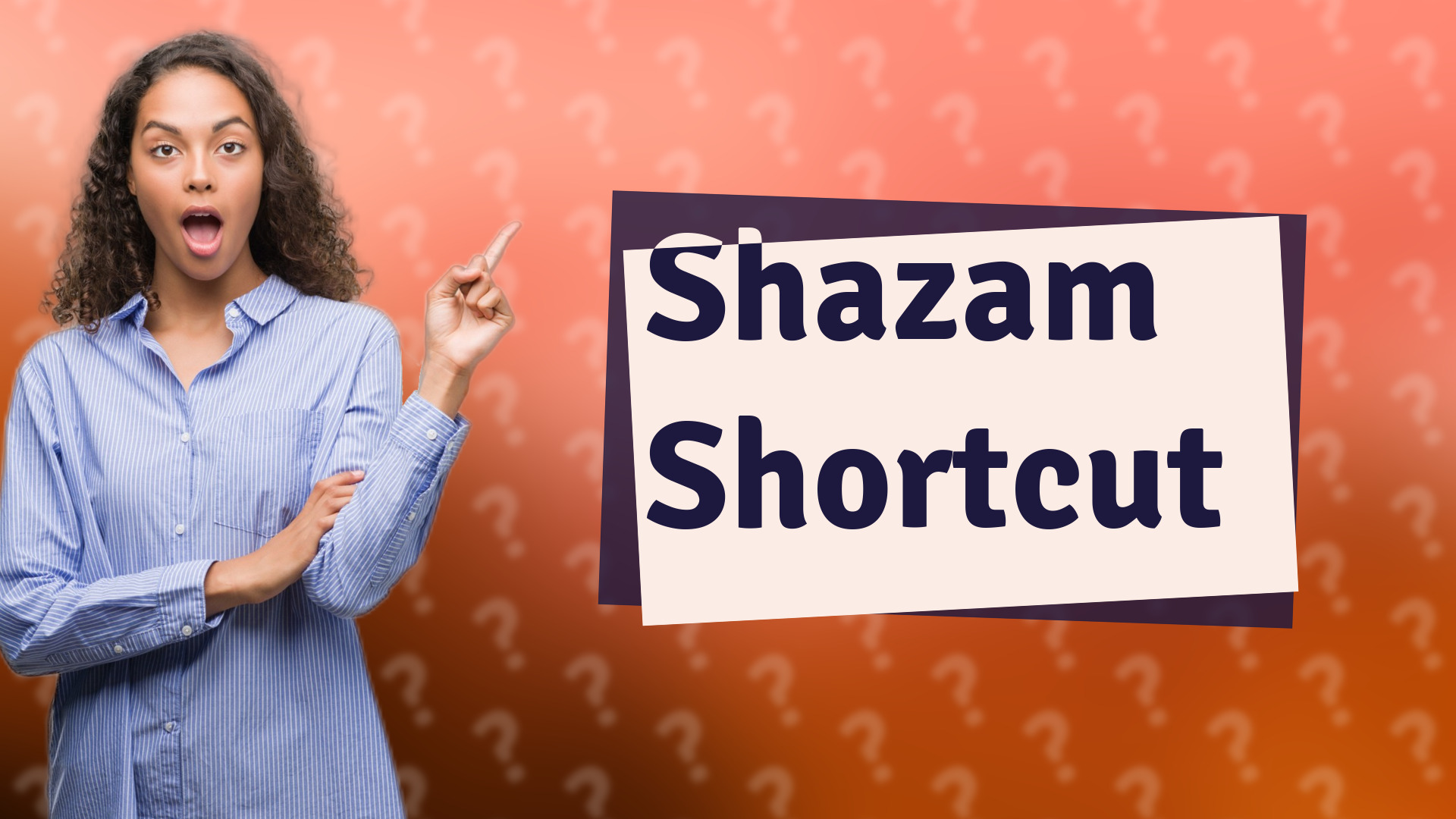 Shazam Shortcut