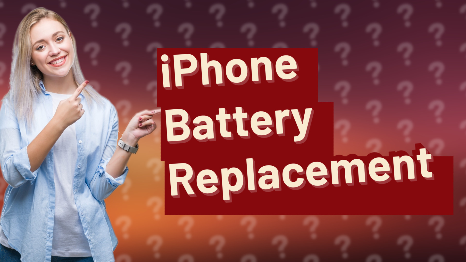iPhone Battery Replacement