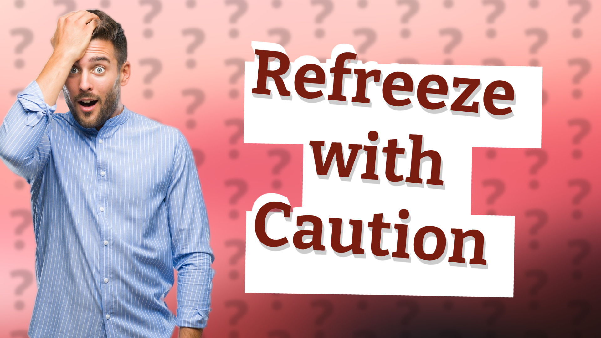 Refreeze with Caution