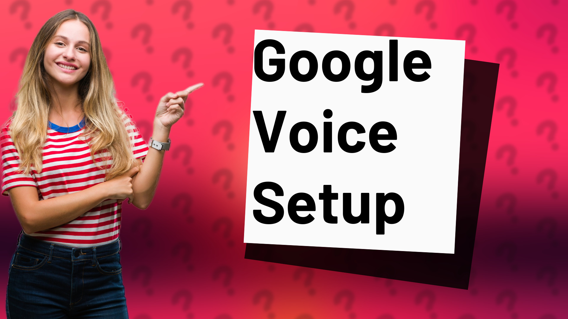 Google Voice Setup