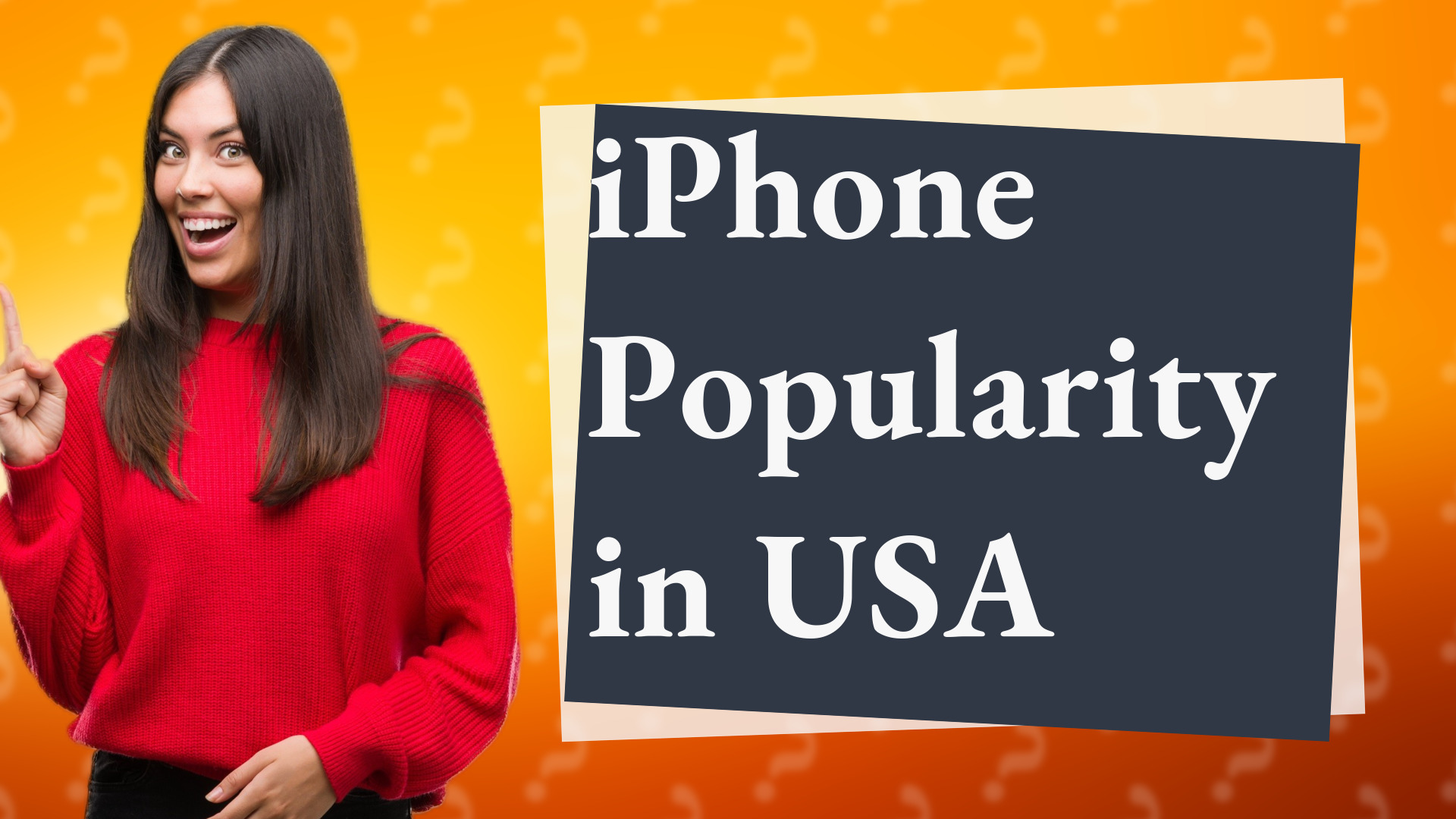 iPhone Popularity in USA