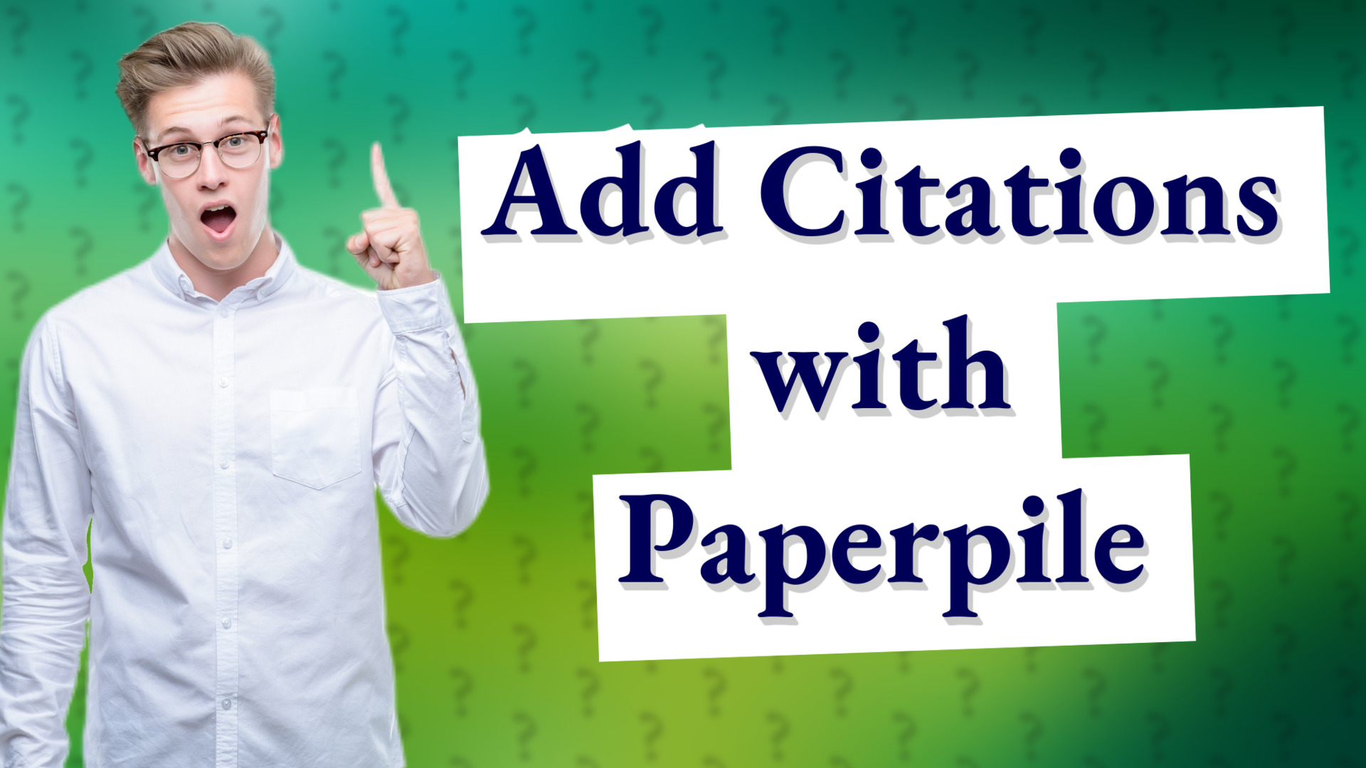 Add Citations with Paperpile