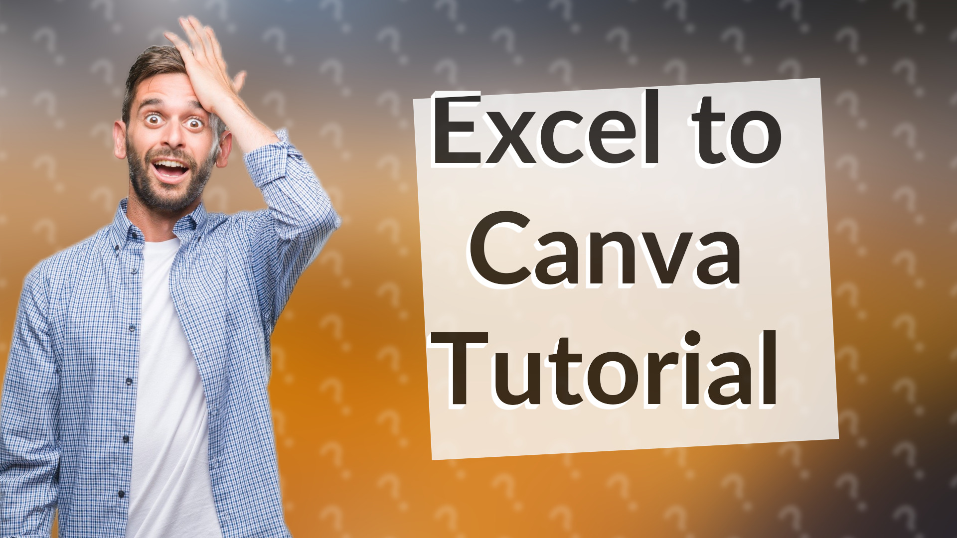 Excel to Canva Tutorial