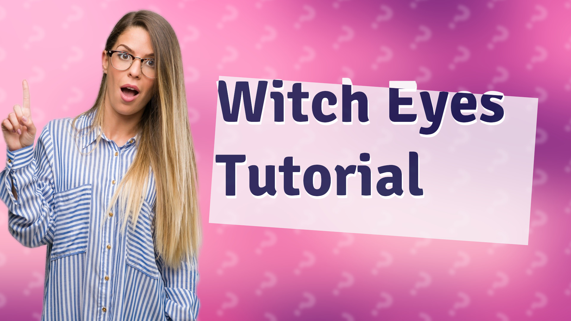Witch Eyes Tutorial