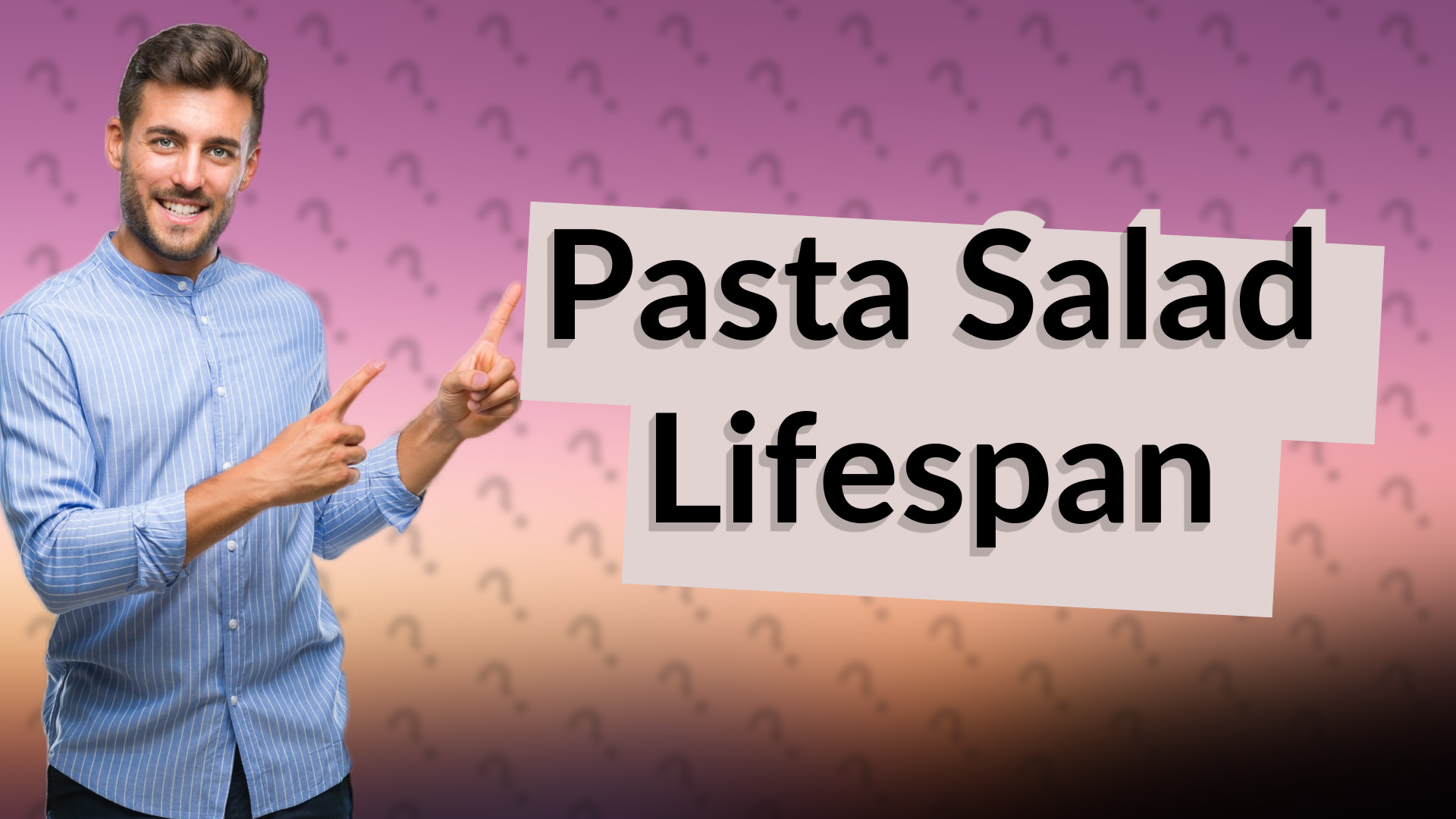 Pasta Salad Lifespan