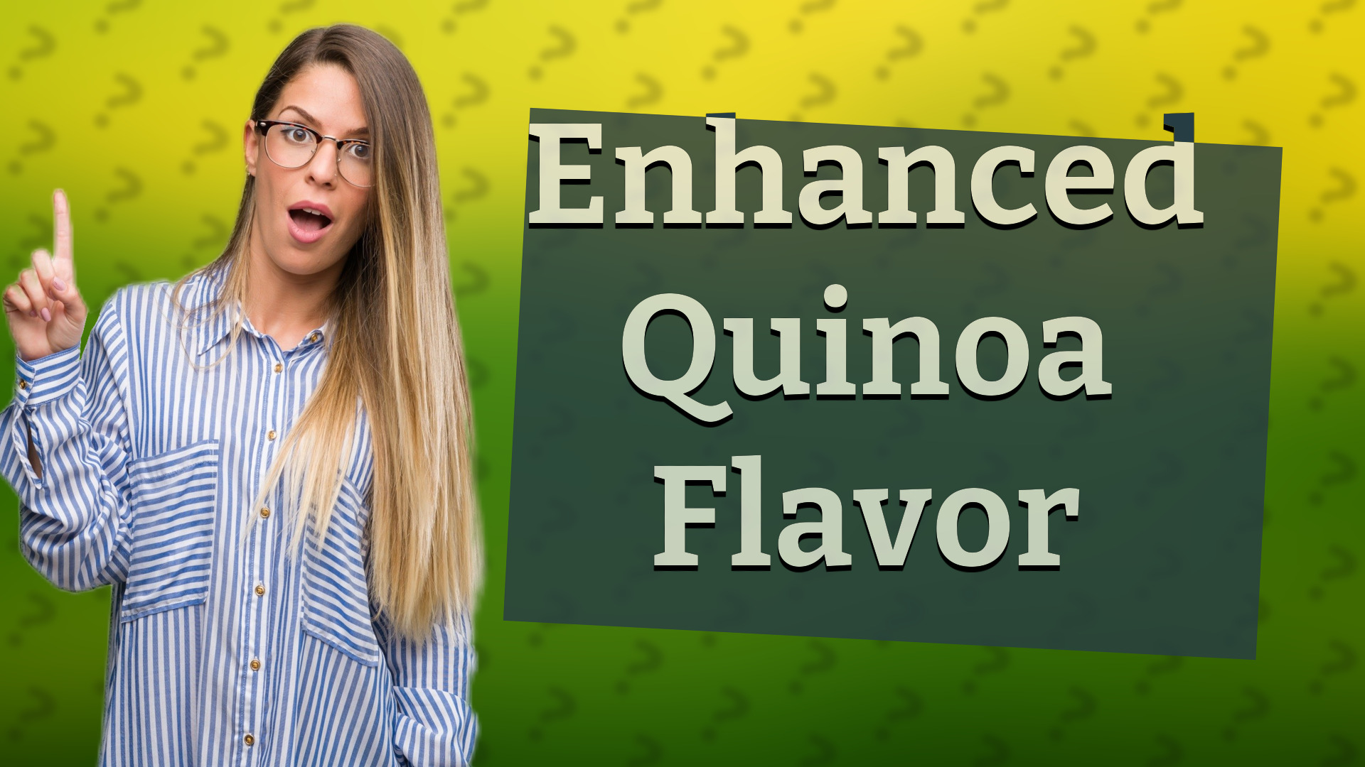 Enhanced Quinoa Flavor