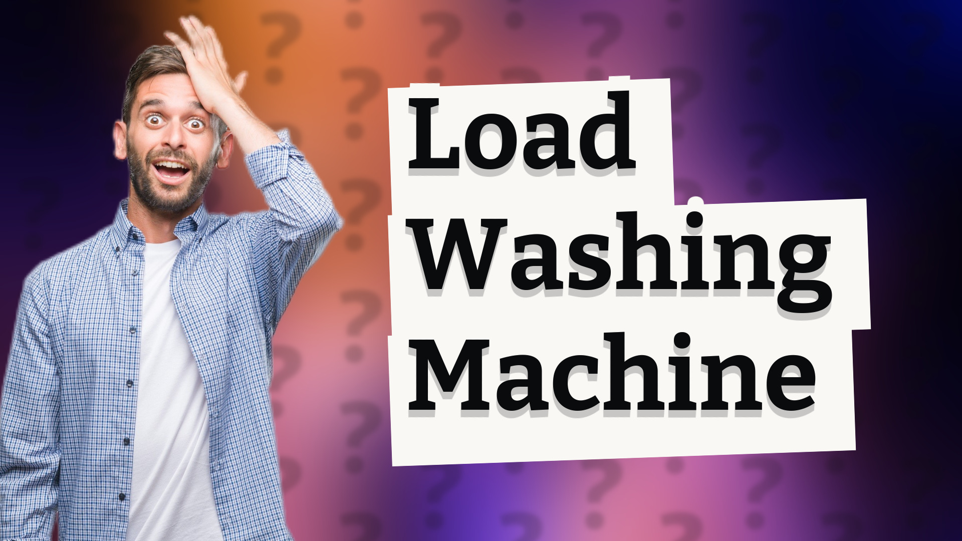 Load Washing Machine