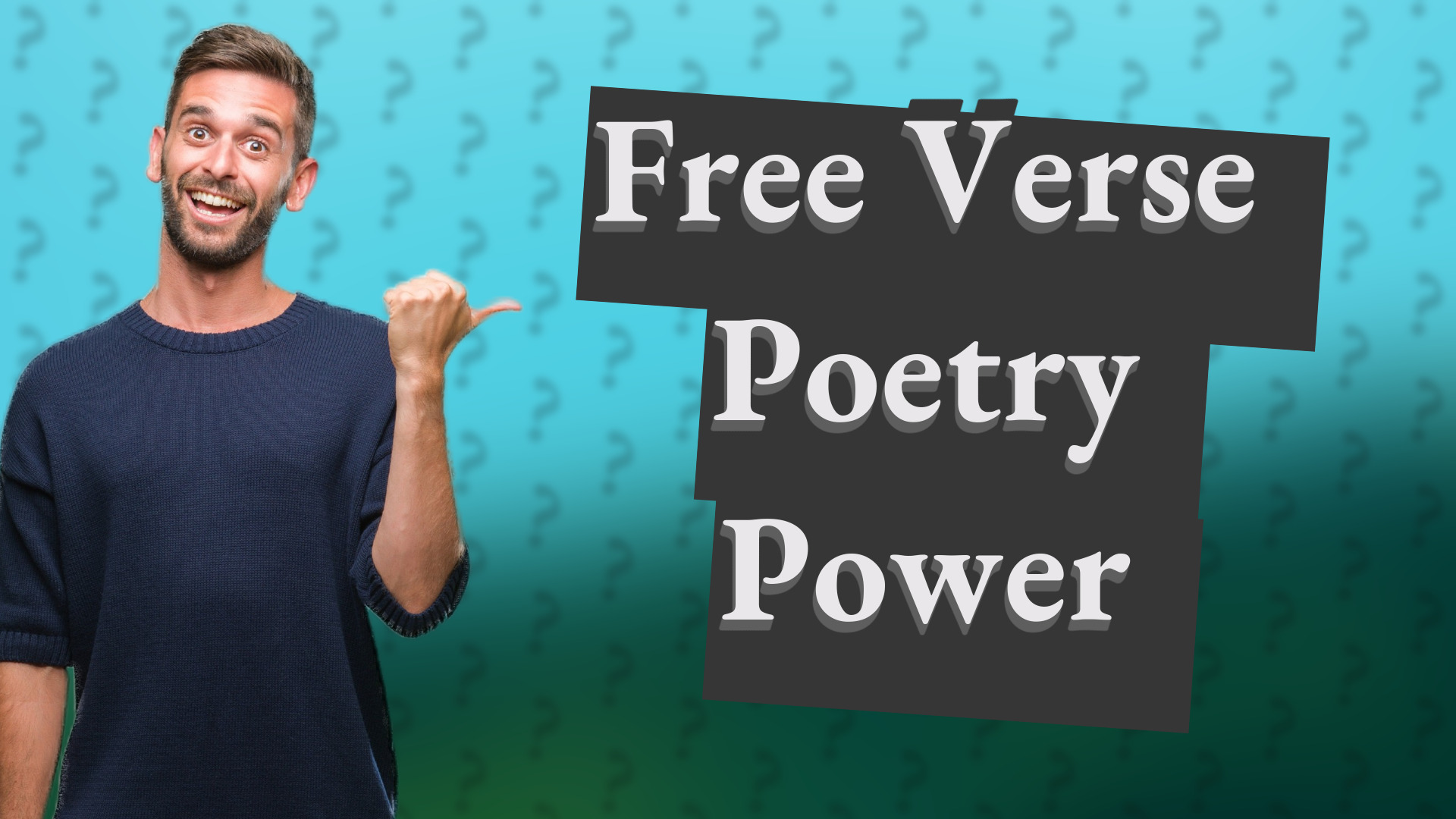 Free Verse Poetry Power