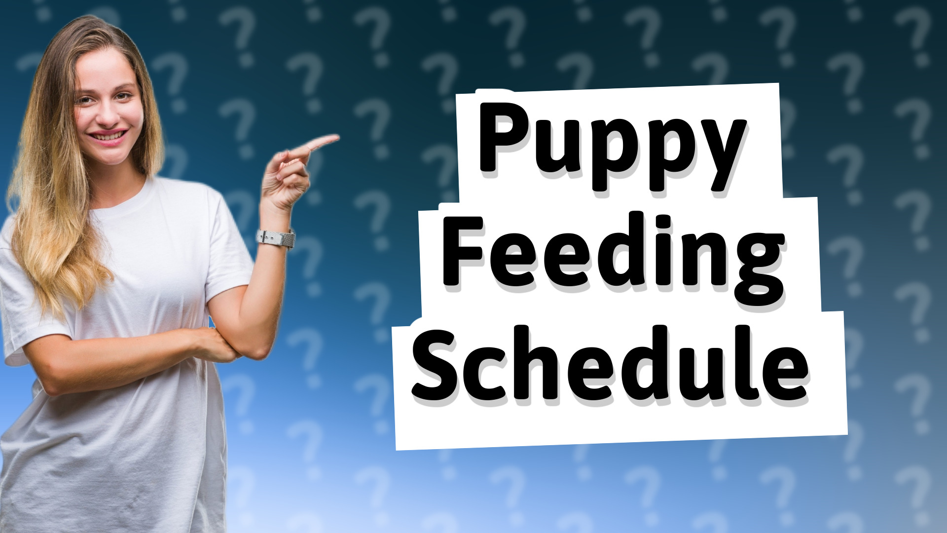 Puppy Feeding Schedule