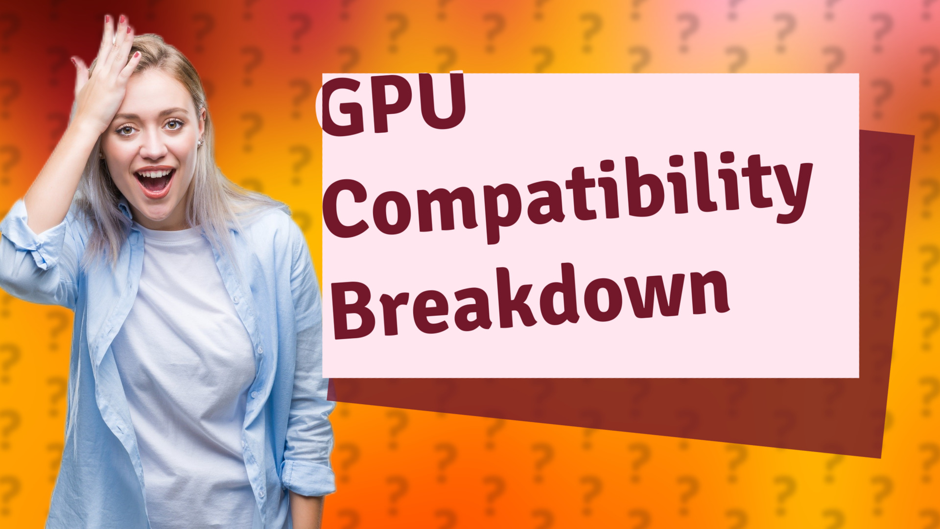 GPU Compatibility Breakdown