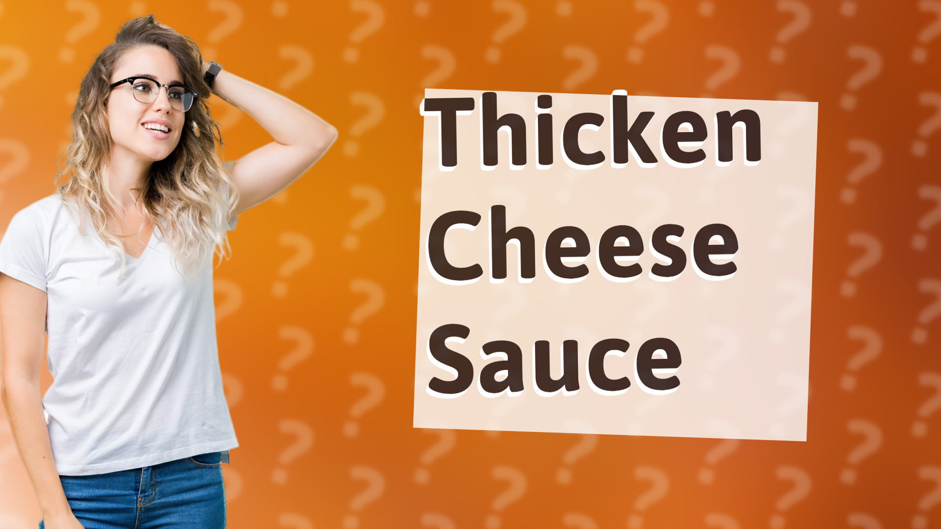 Thicken Cheese Sauce