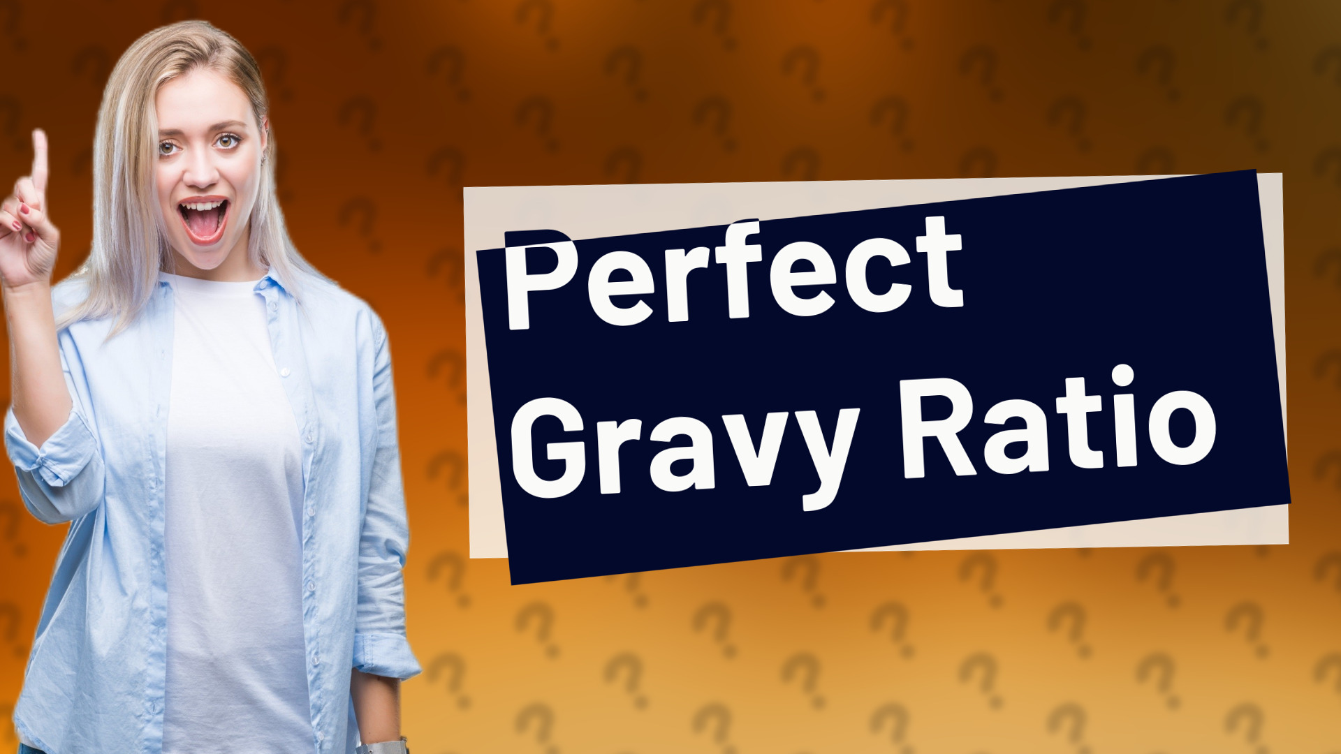 Perfect Gravy Ratio