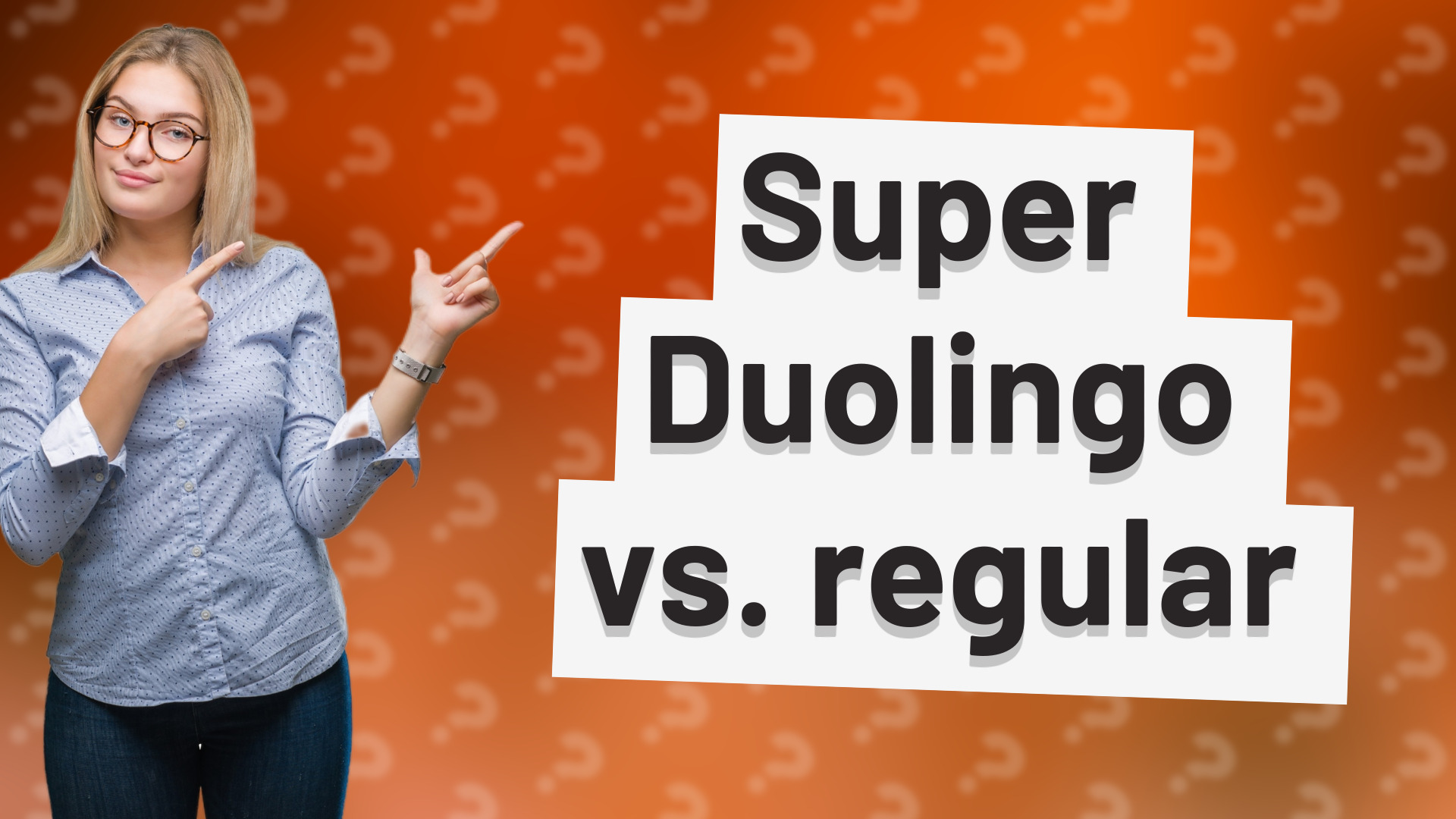 Super Duolingo vs. regular