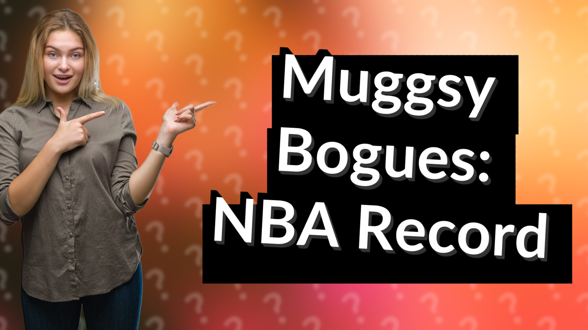 Muggsy Bogues: NBA Record