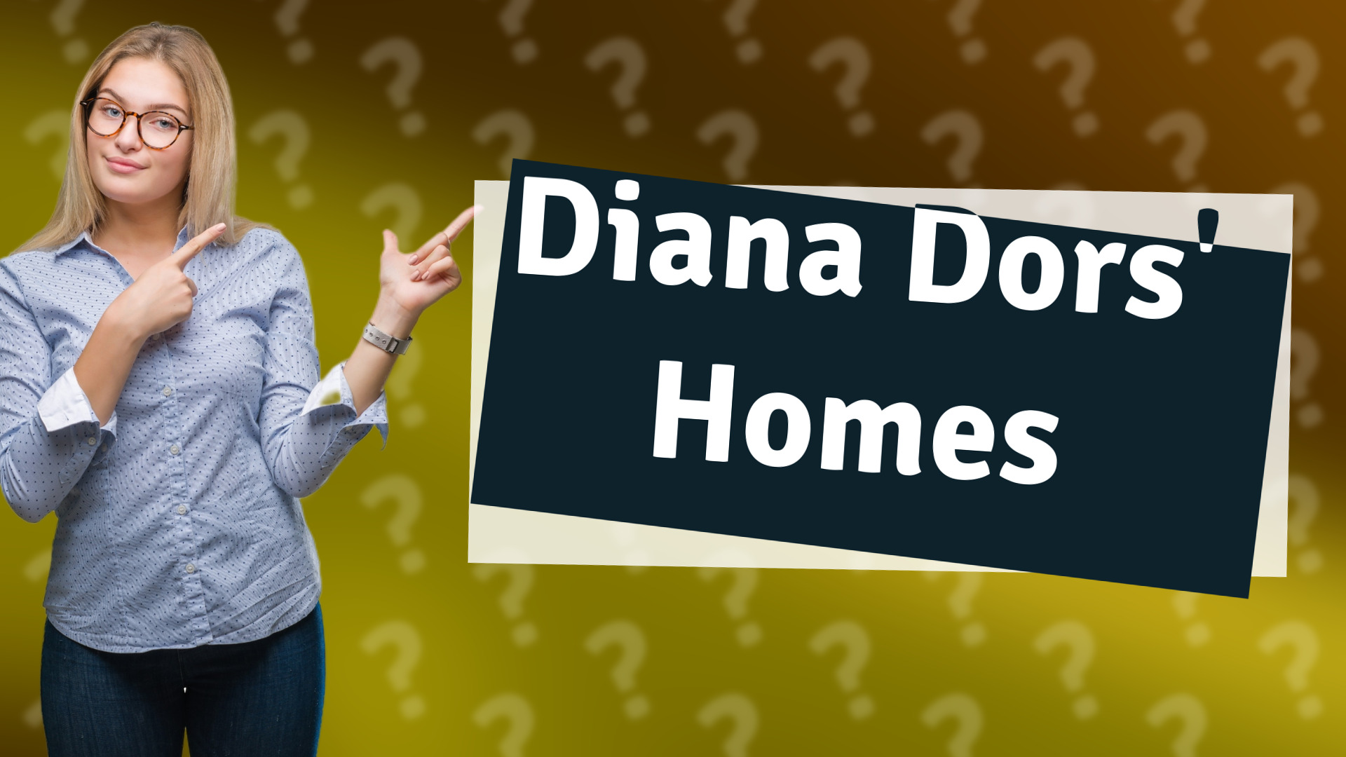 Diana Dors' Homes
