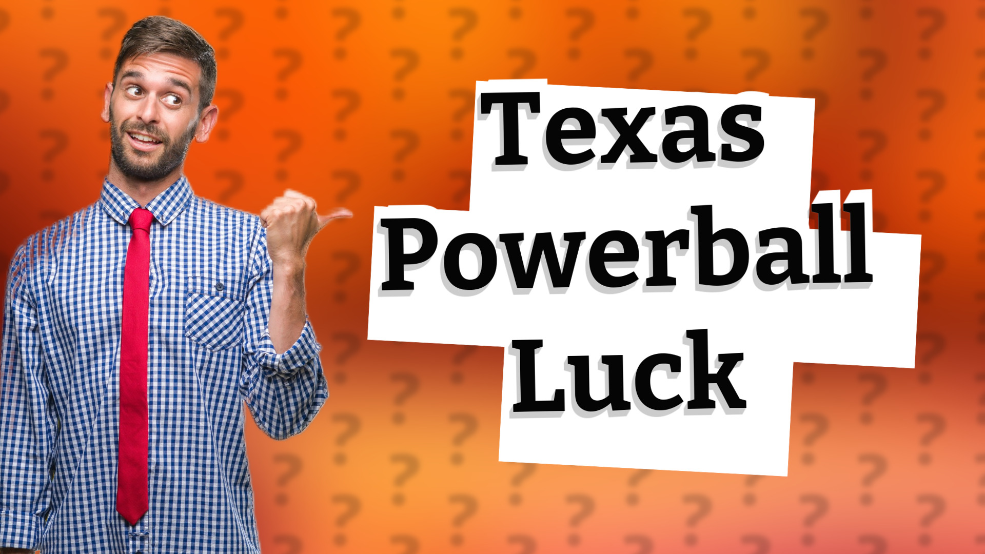 Texas Powerball Luck