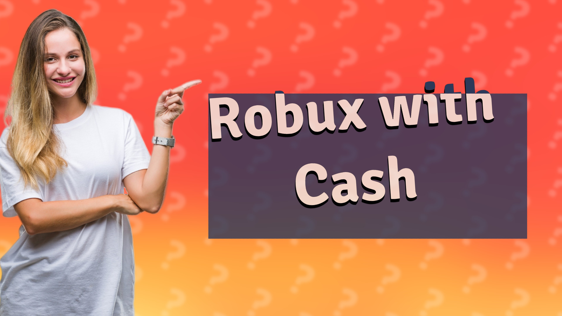 Robux with Cash
