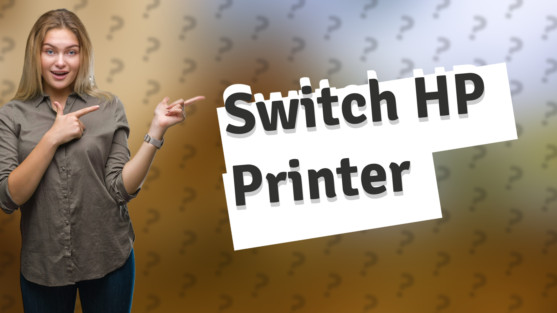 Switch HP Printer