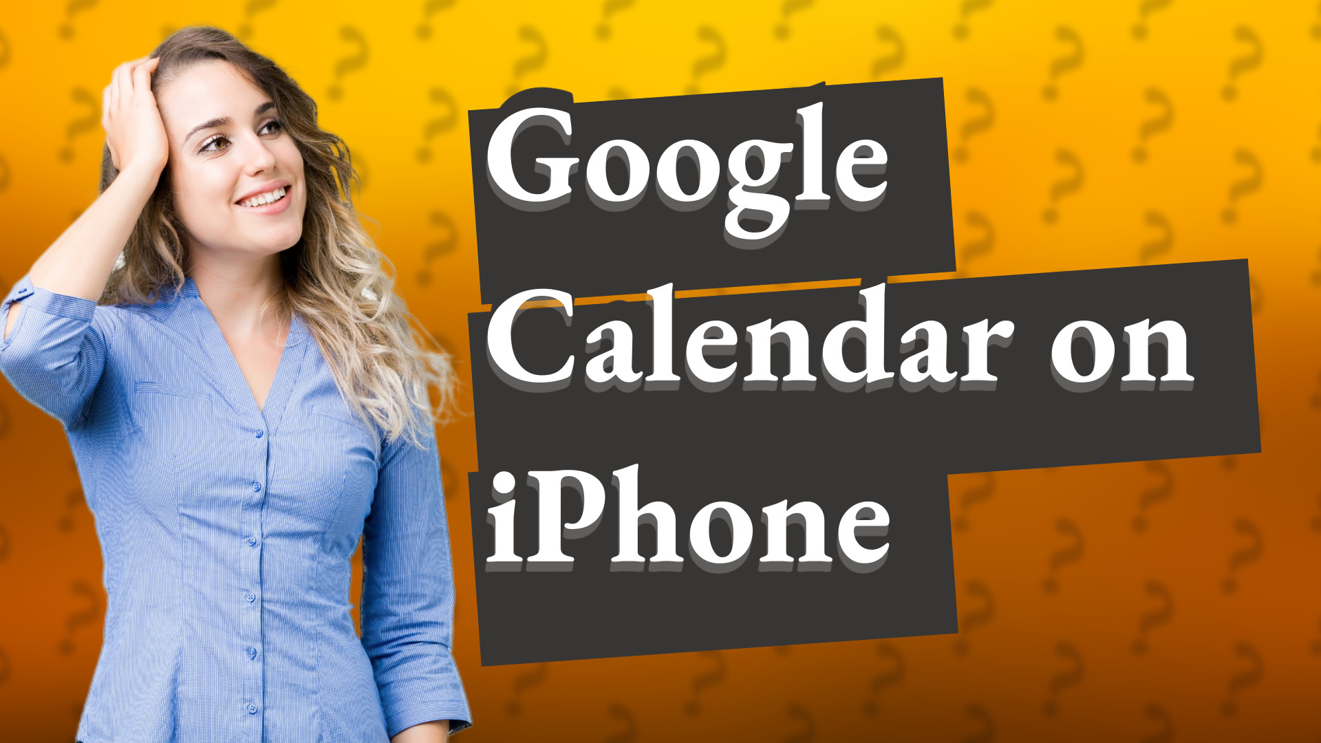 Google Calendar on iPhone