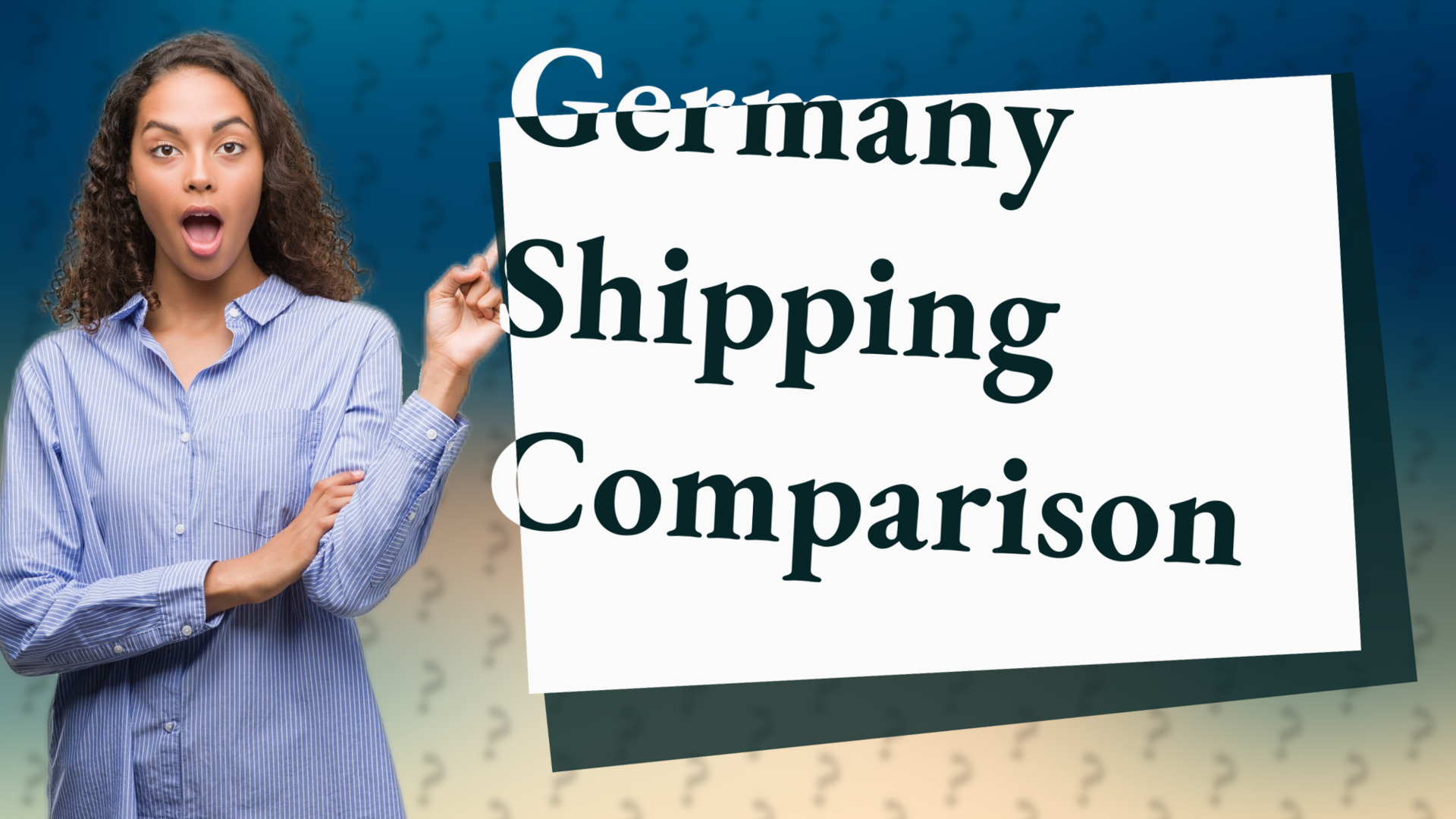 Germany Shipping Comparison