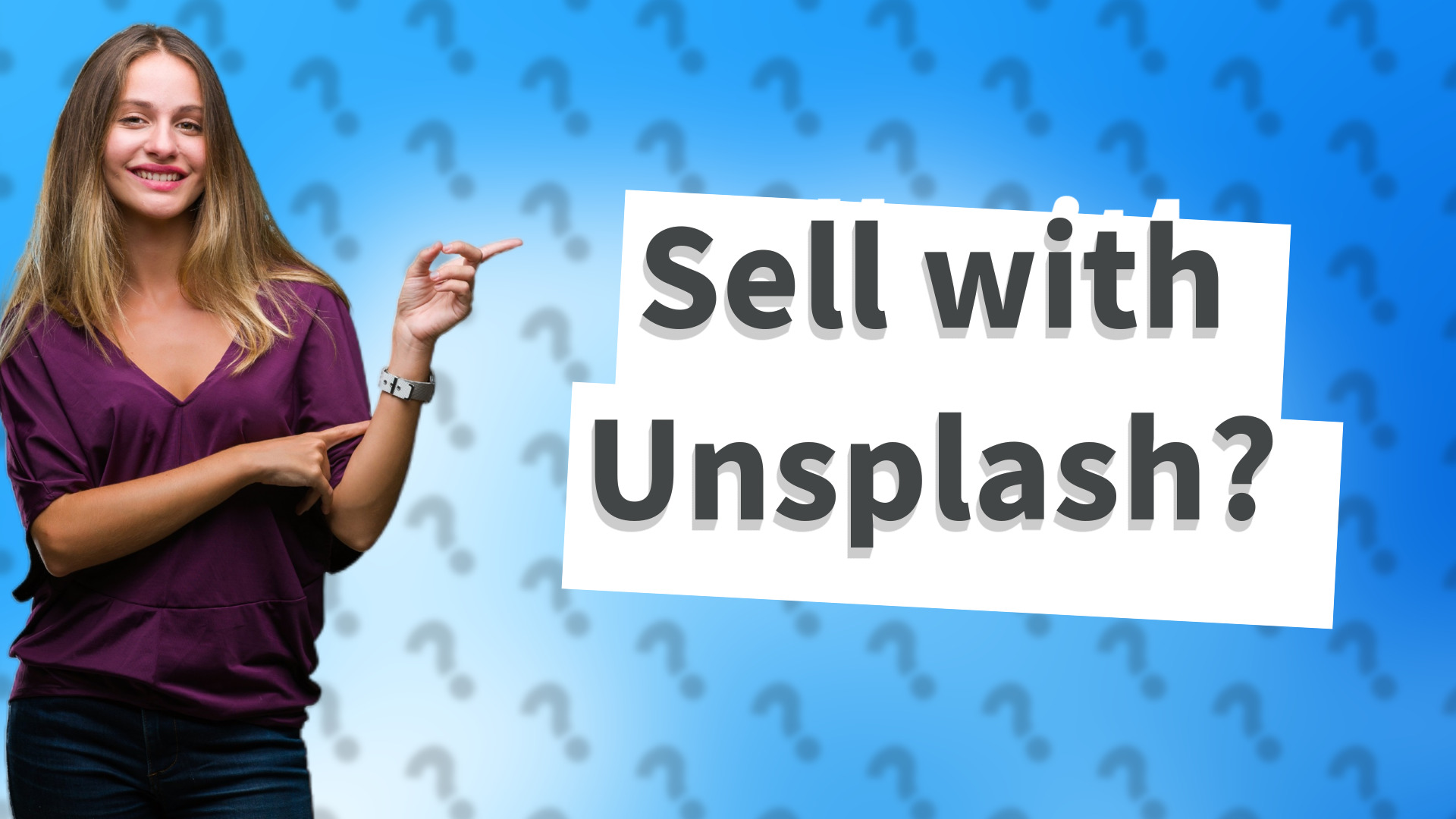 Sell with Unsplash?