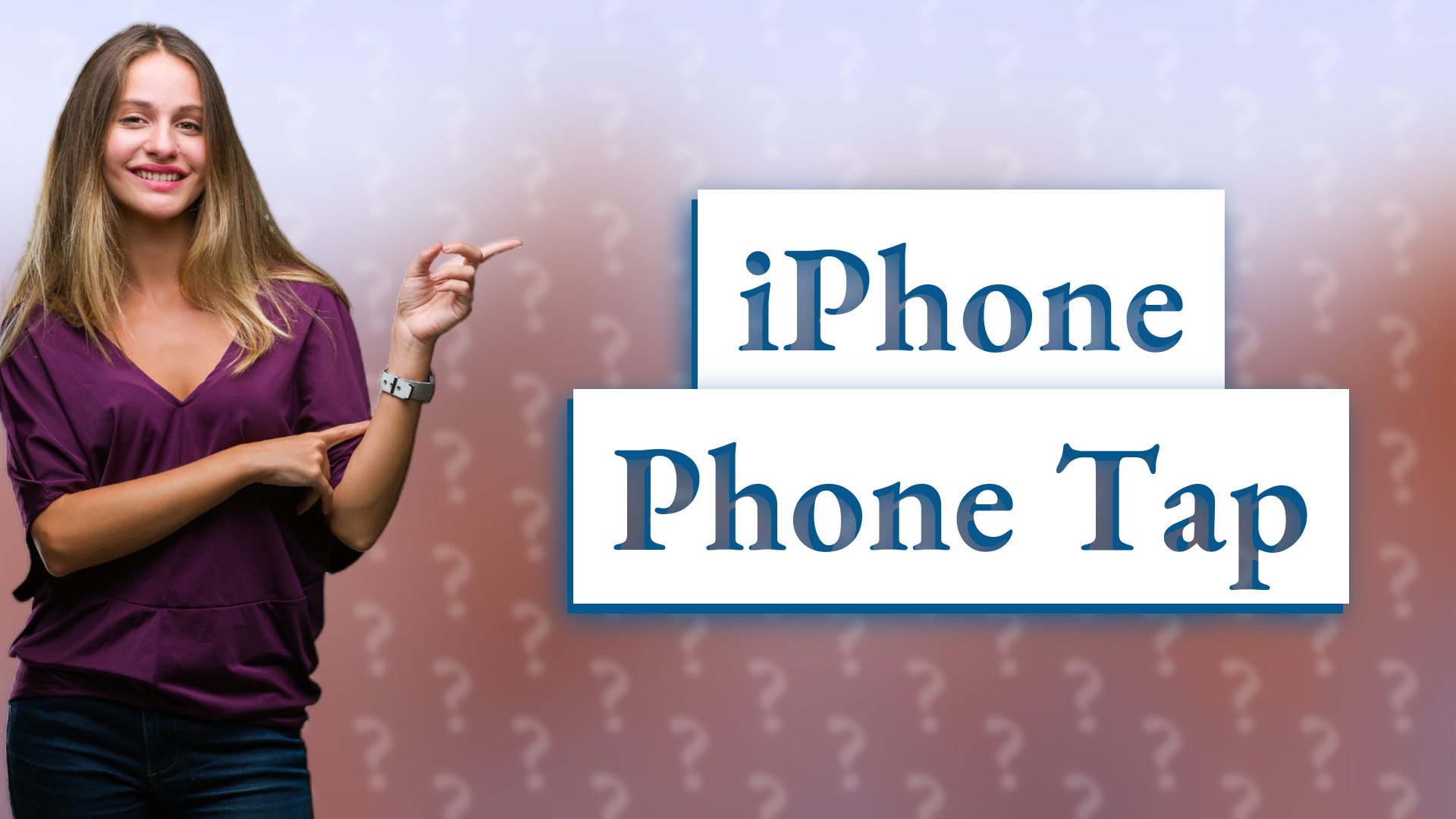 iPhone Phone Tap