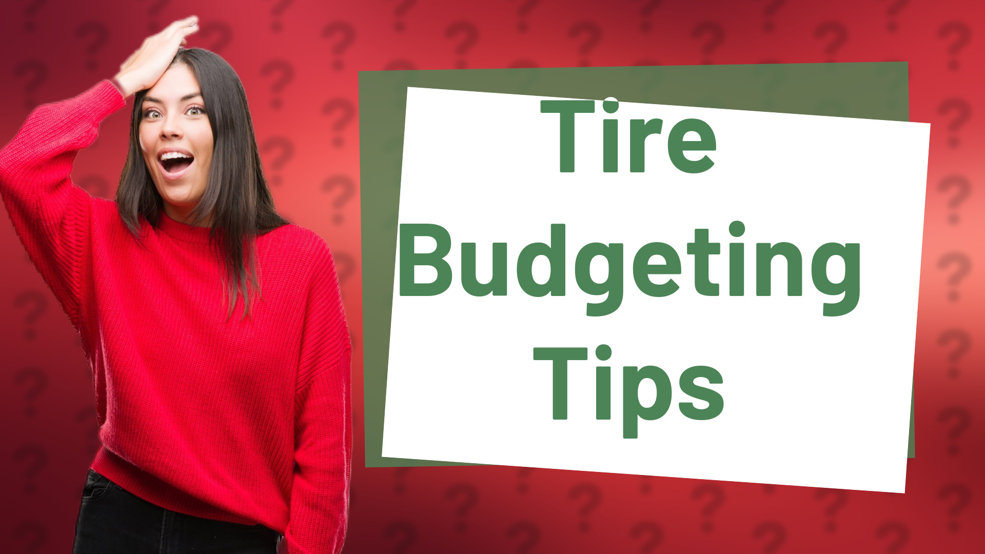 Tire Budgeting Tips