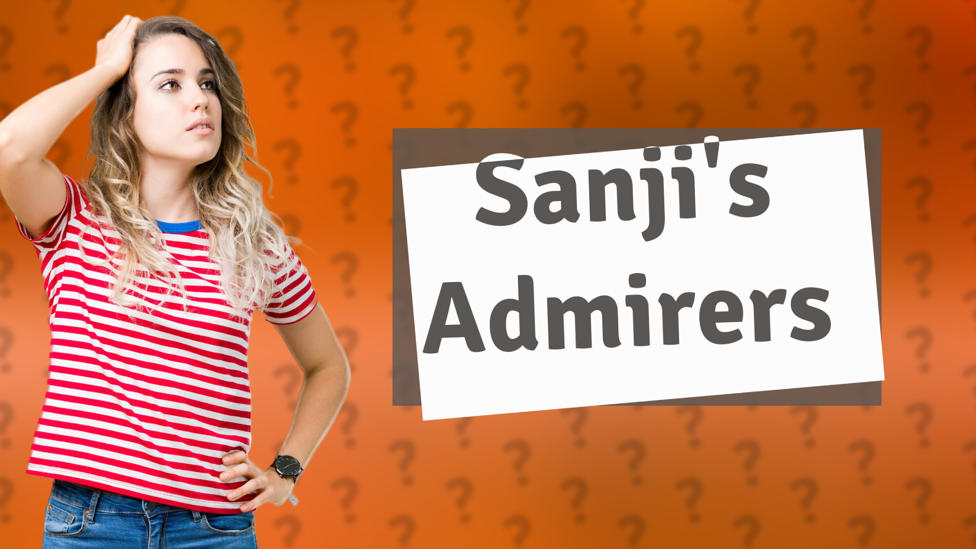 Sanji's Admirers