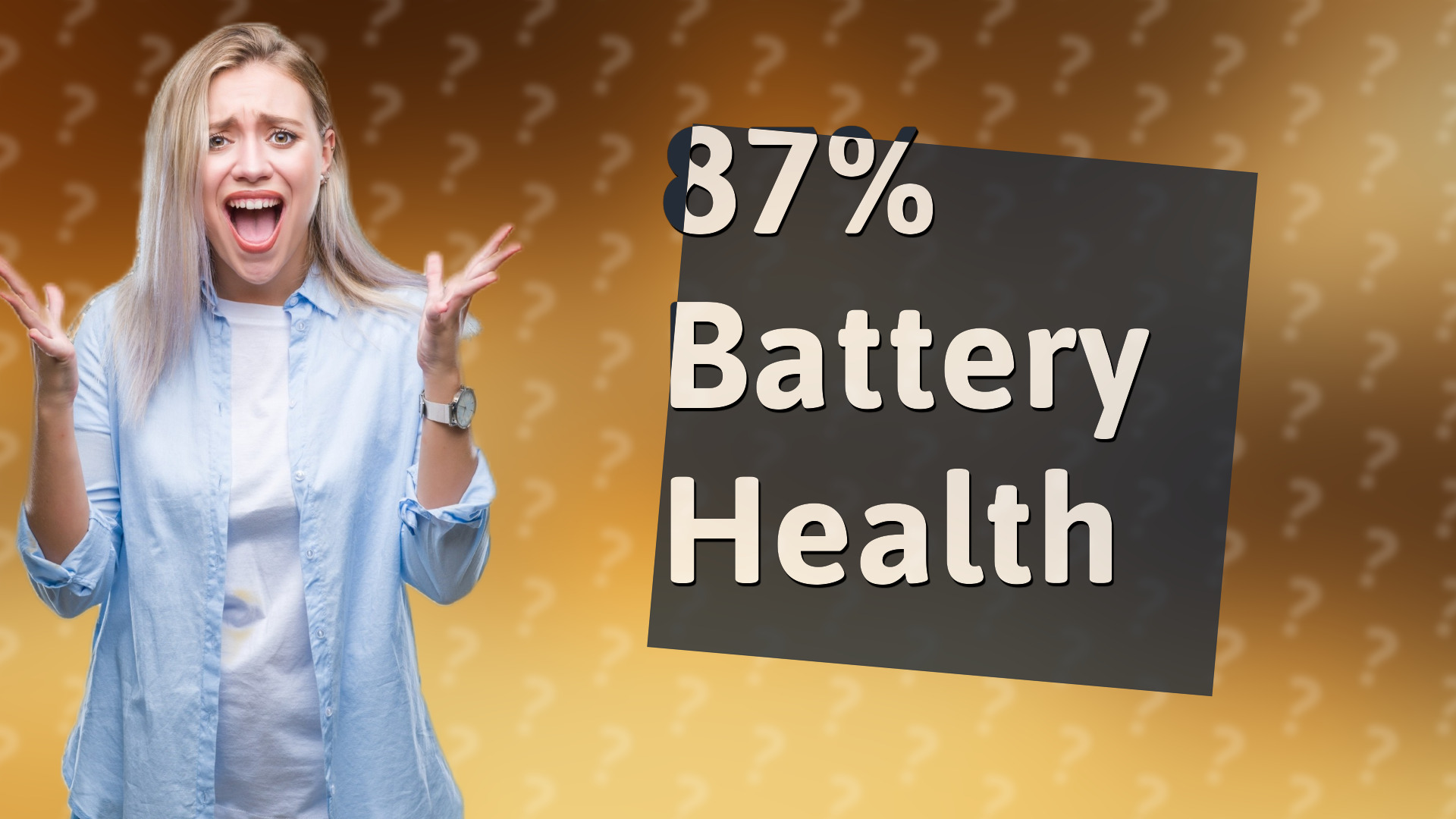 87% Battery Health
