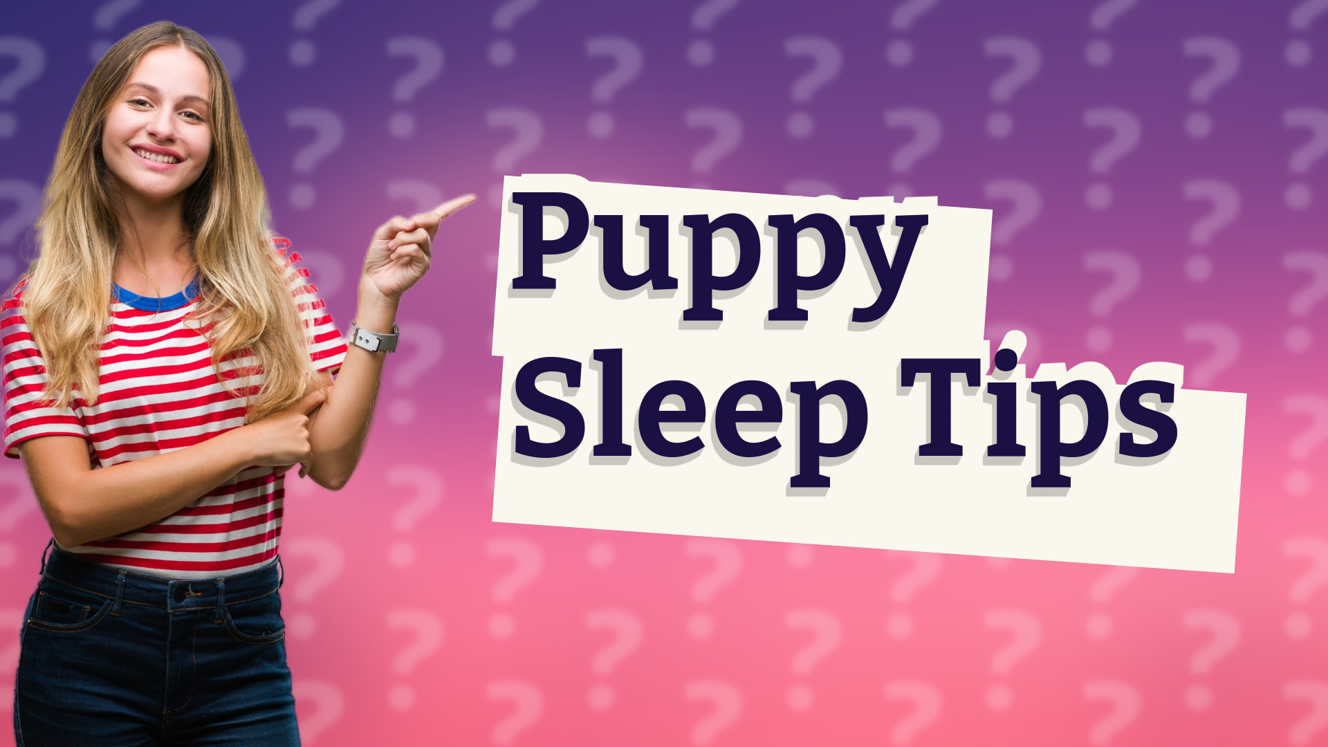 Puppy Sleep Tips