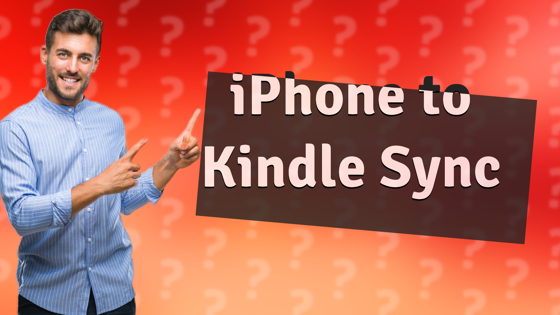 iPhone to Kindle Sync
