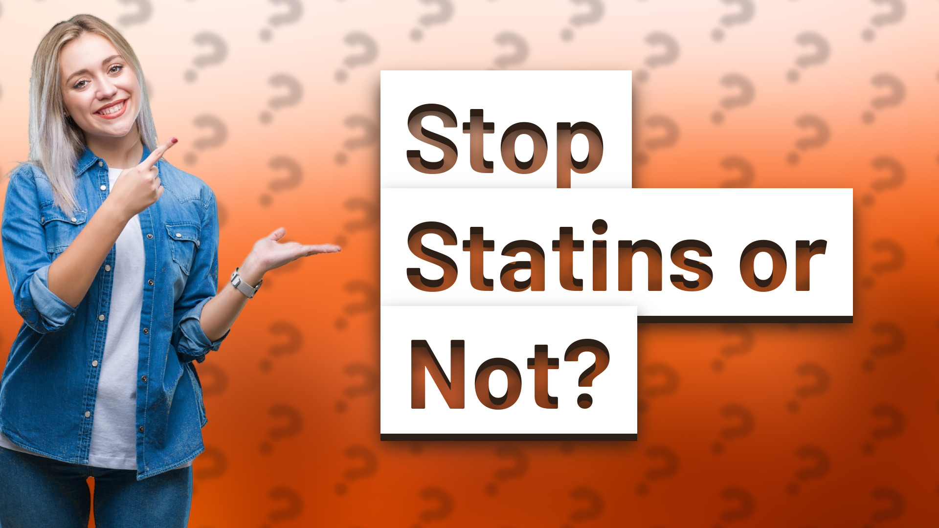 Stop Statins or Not?