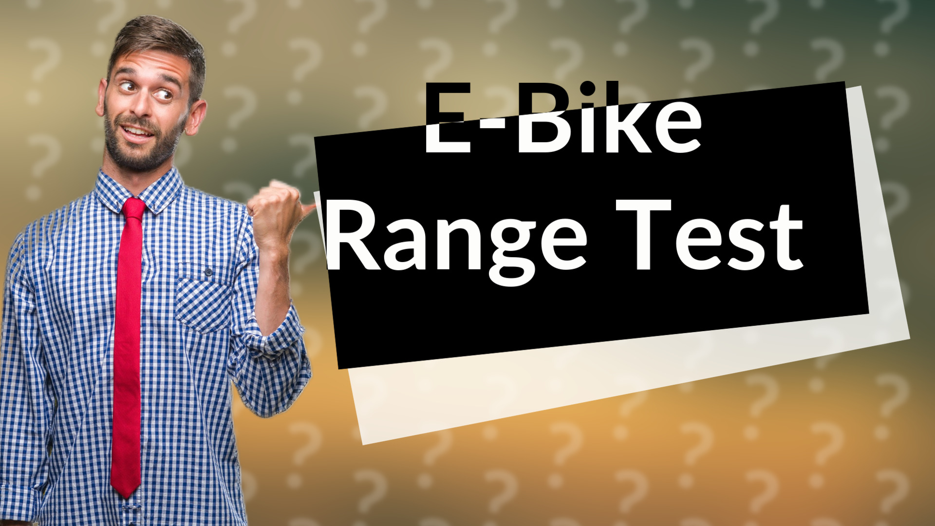 E-Bike Range Test