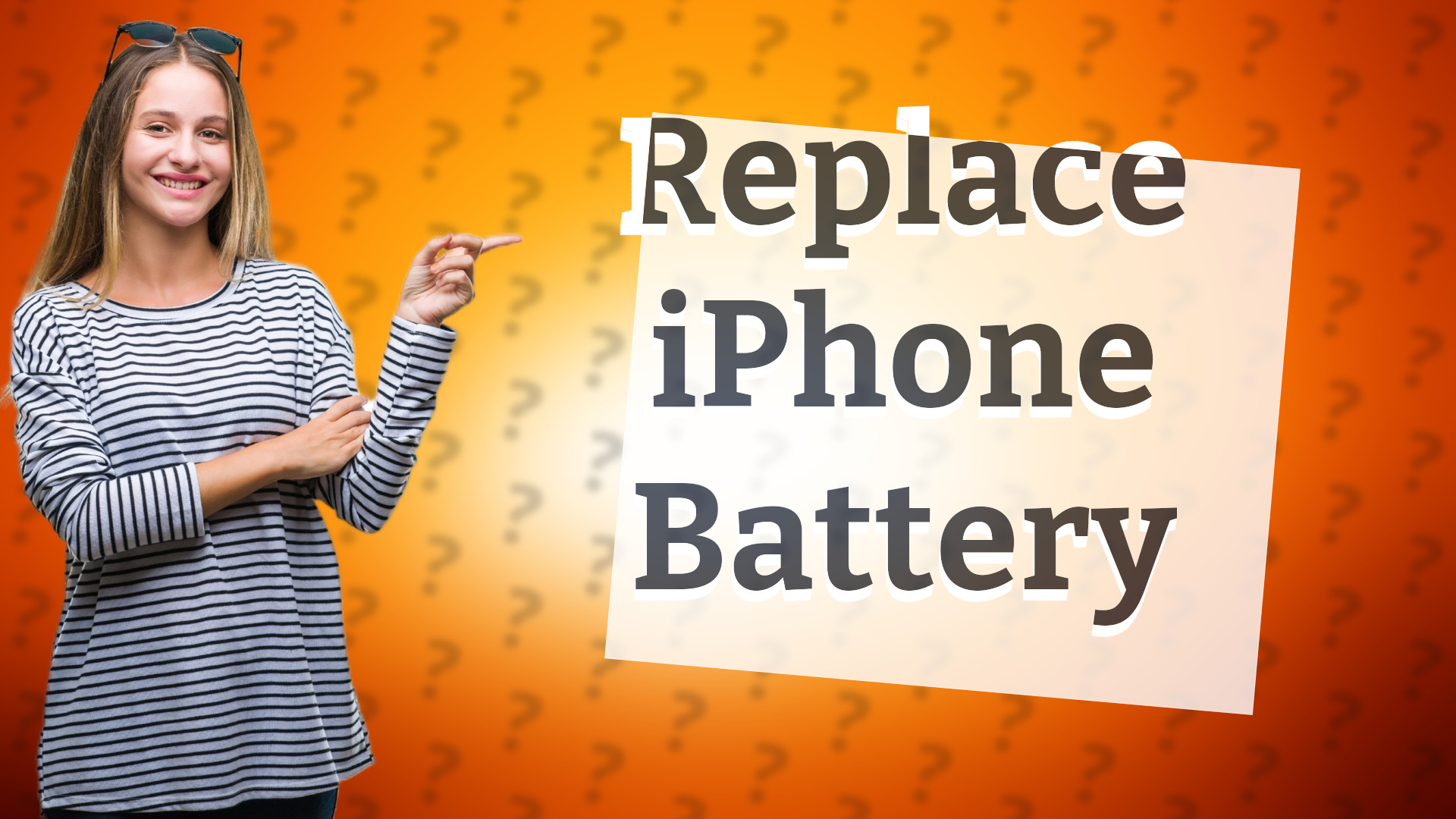 Replace iPhone Battery