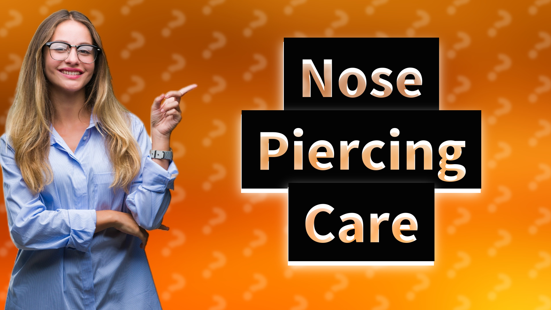 Nose Piercing Care