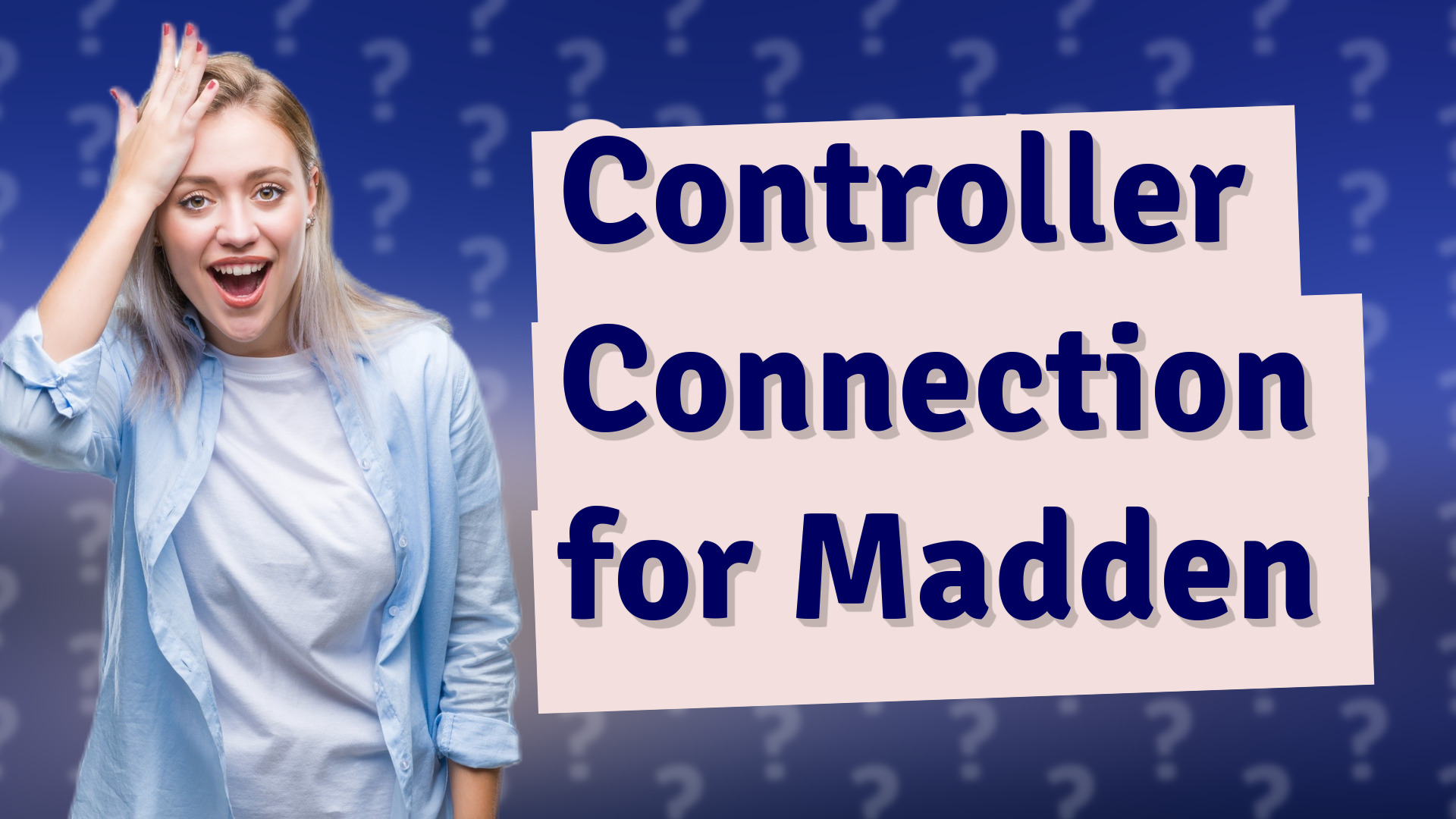 Controller Connection for Madden