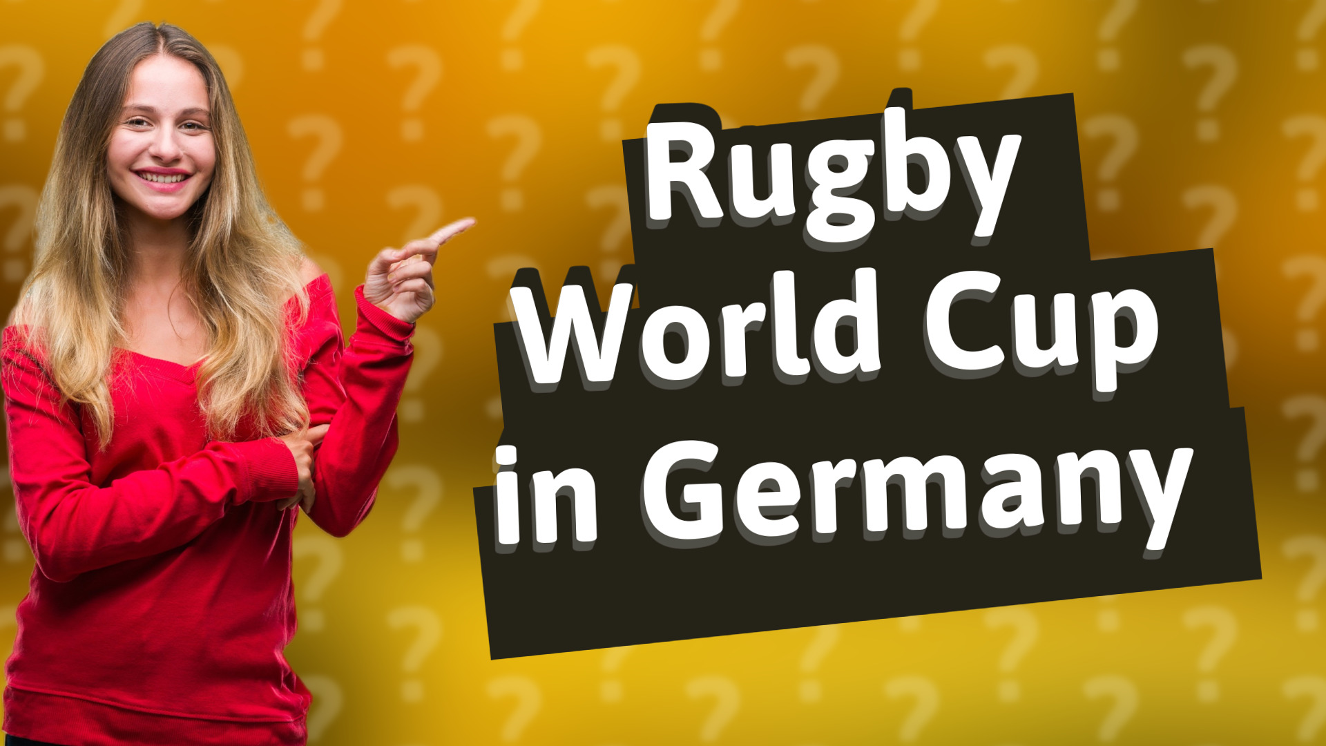 Rugby World Cup in Germany