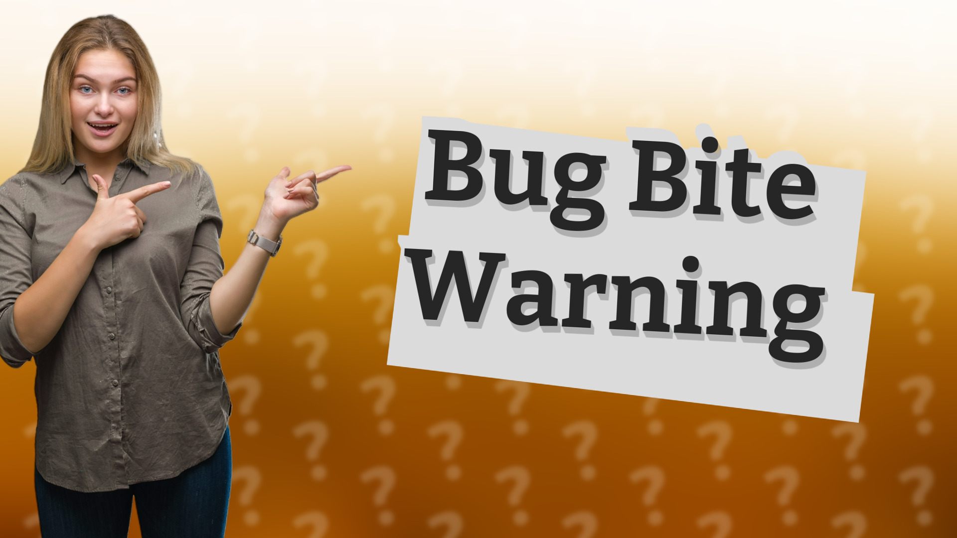 Bug Bite Warning