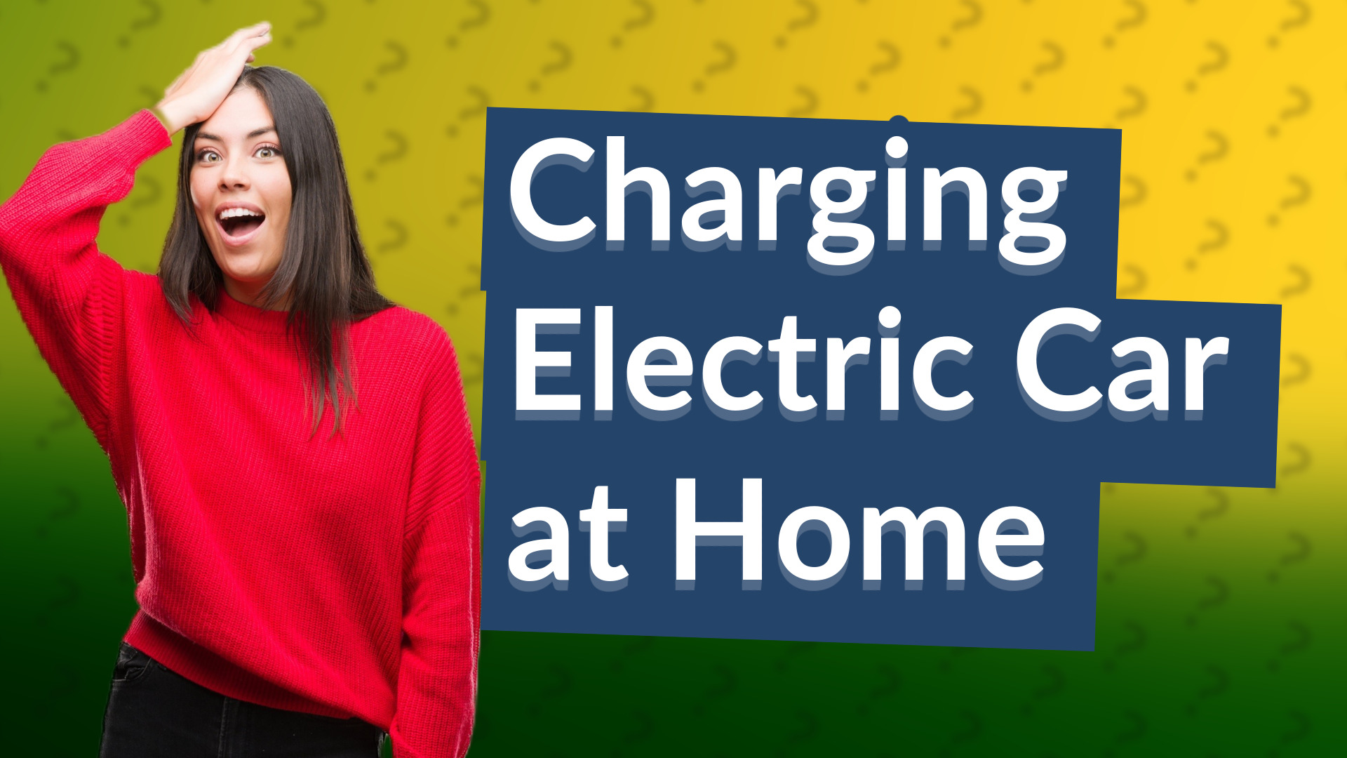 Charging Electric Car at Home