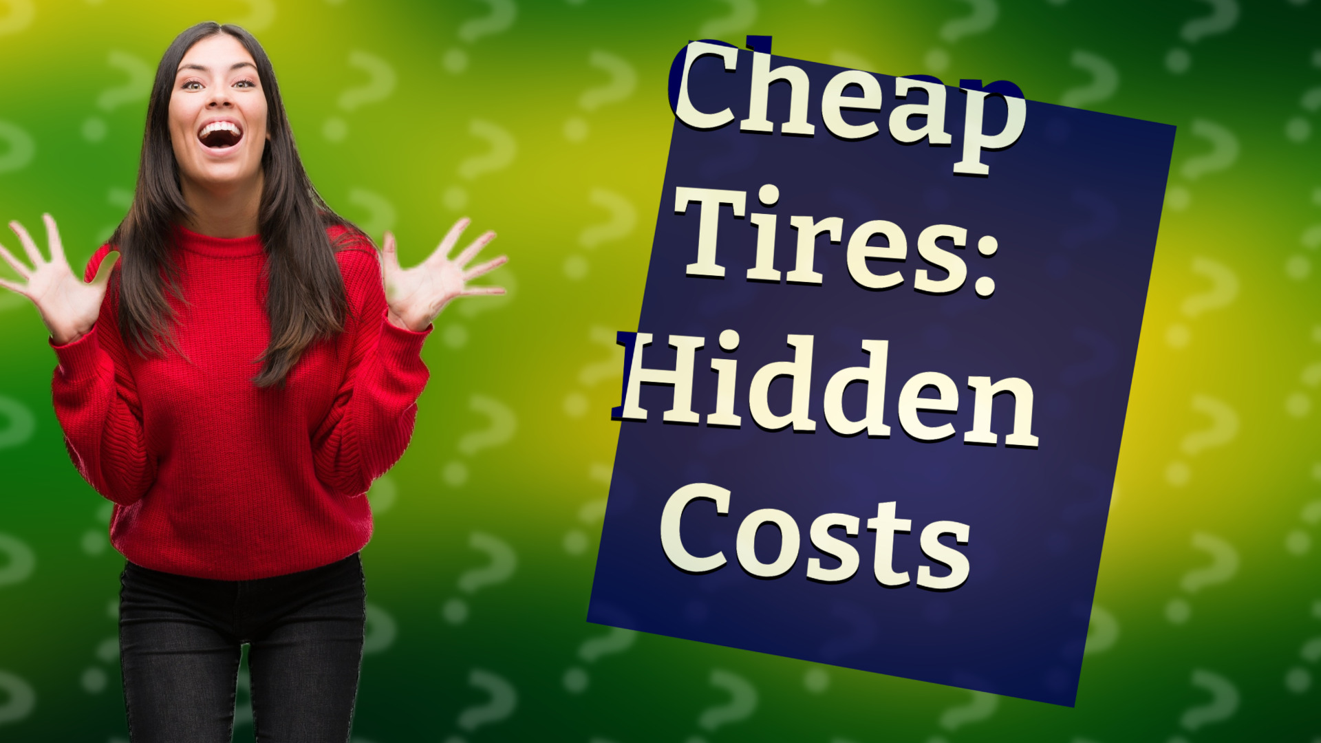 Cheap Tires: Hidden Costs