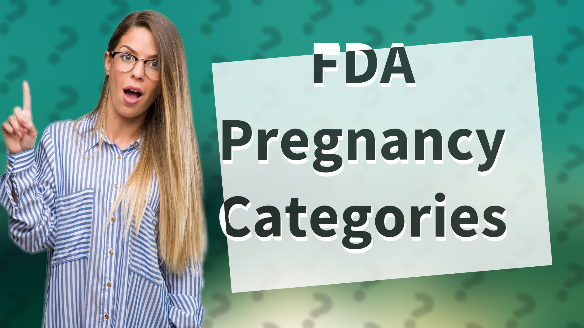 FDA Pregnancy Categories