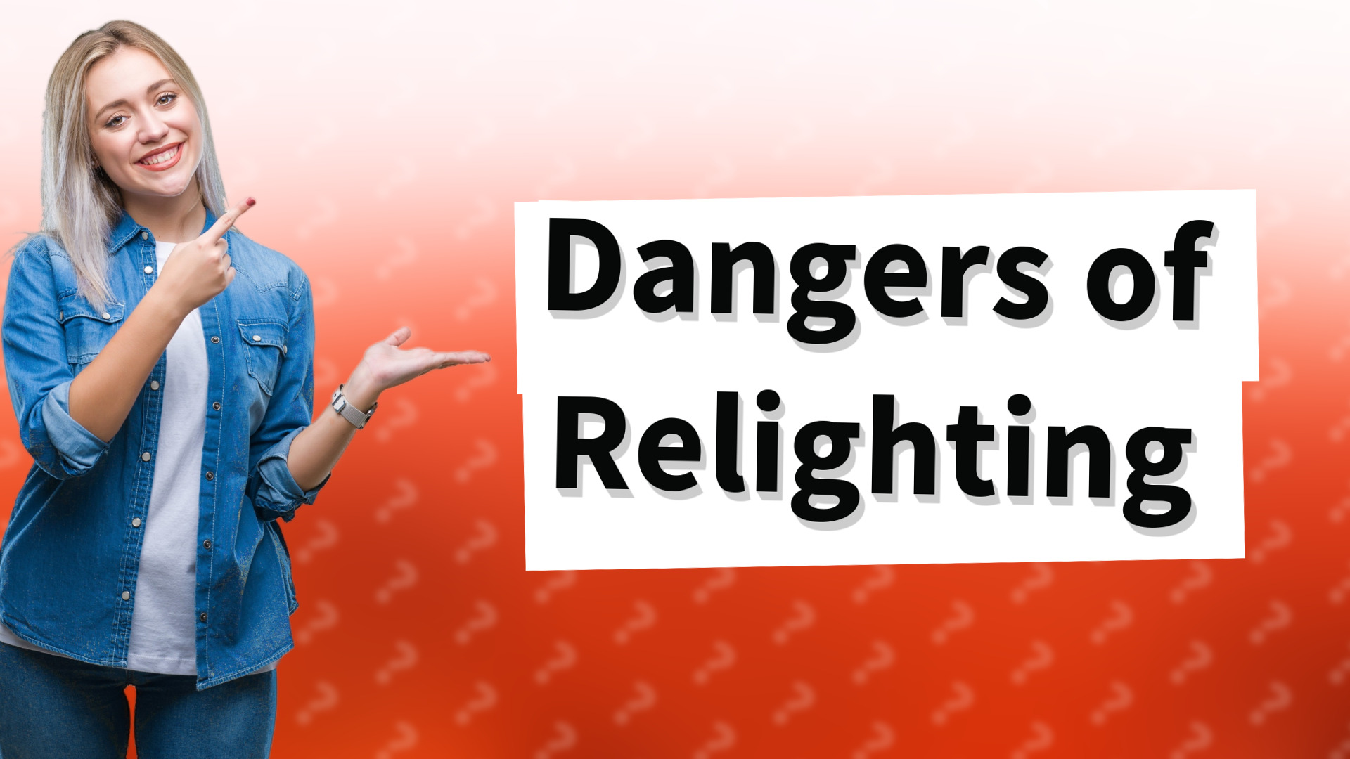 Dangers of Relighting