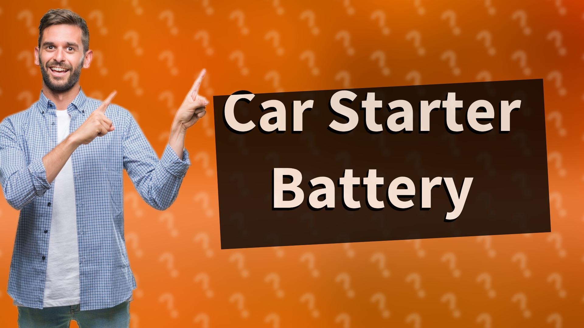 Car Starter Battery