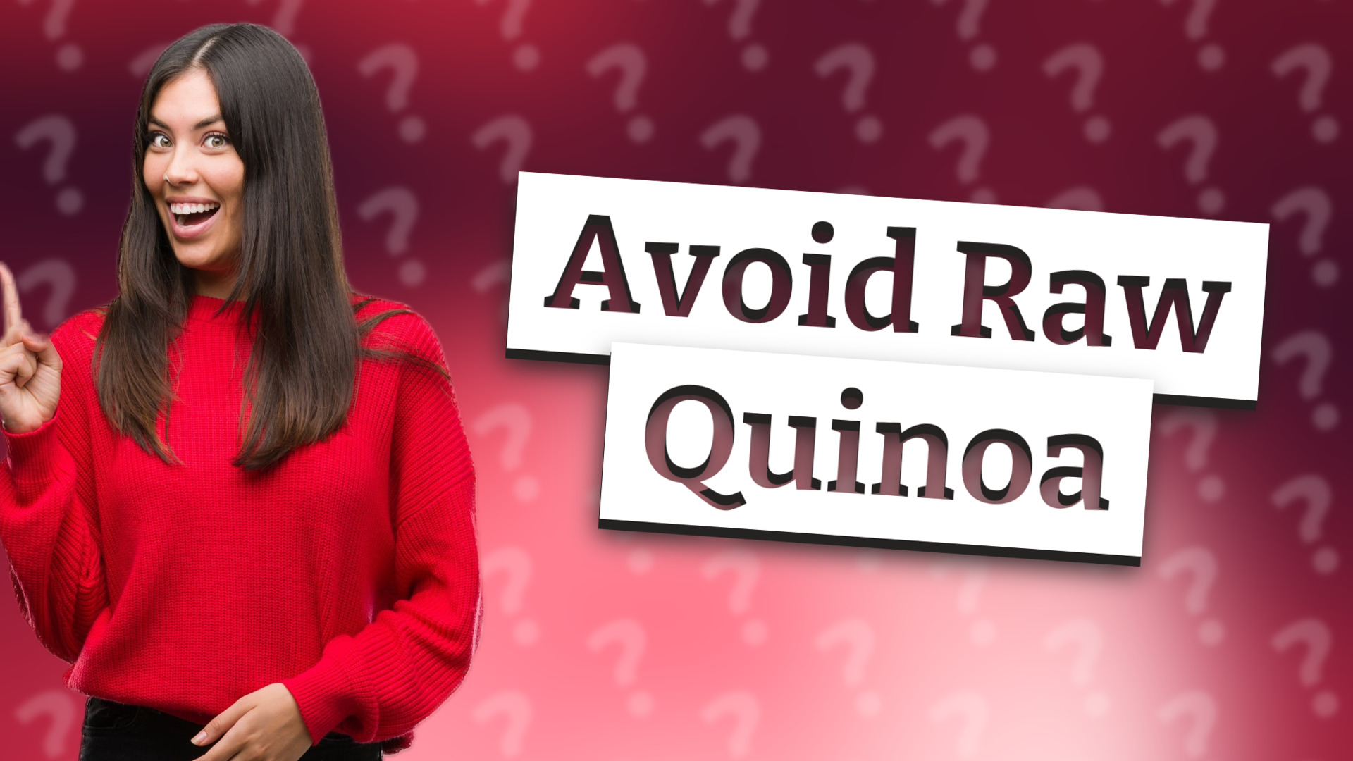 Avoid Raw Quinoa