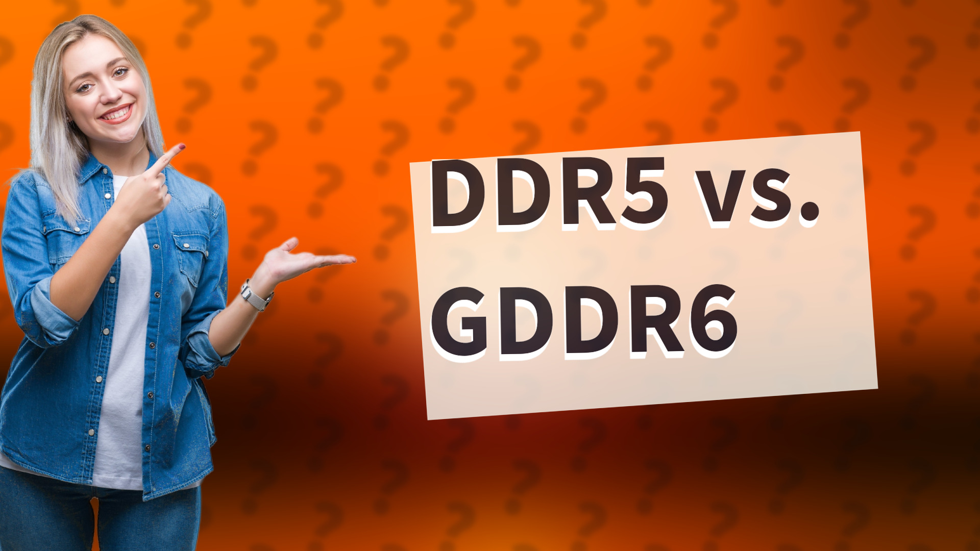 DDR5 vs. GDDR6